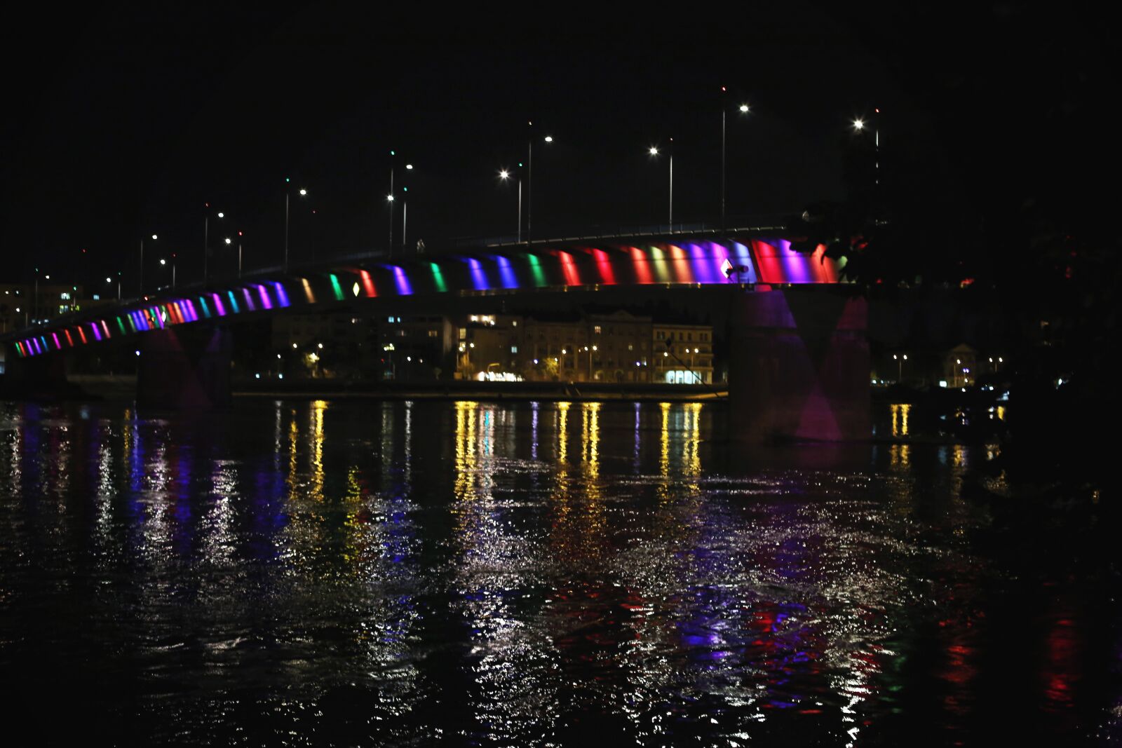 Canon EOS 5D Mark III sample photo. Bridge, cityscape, colorful, downtown photography