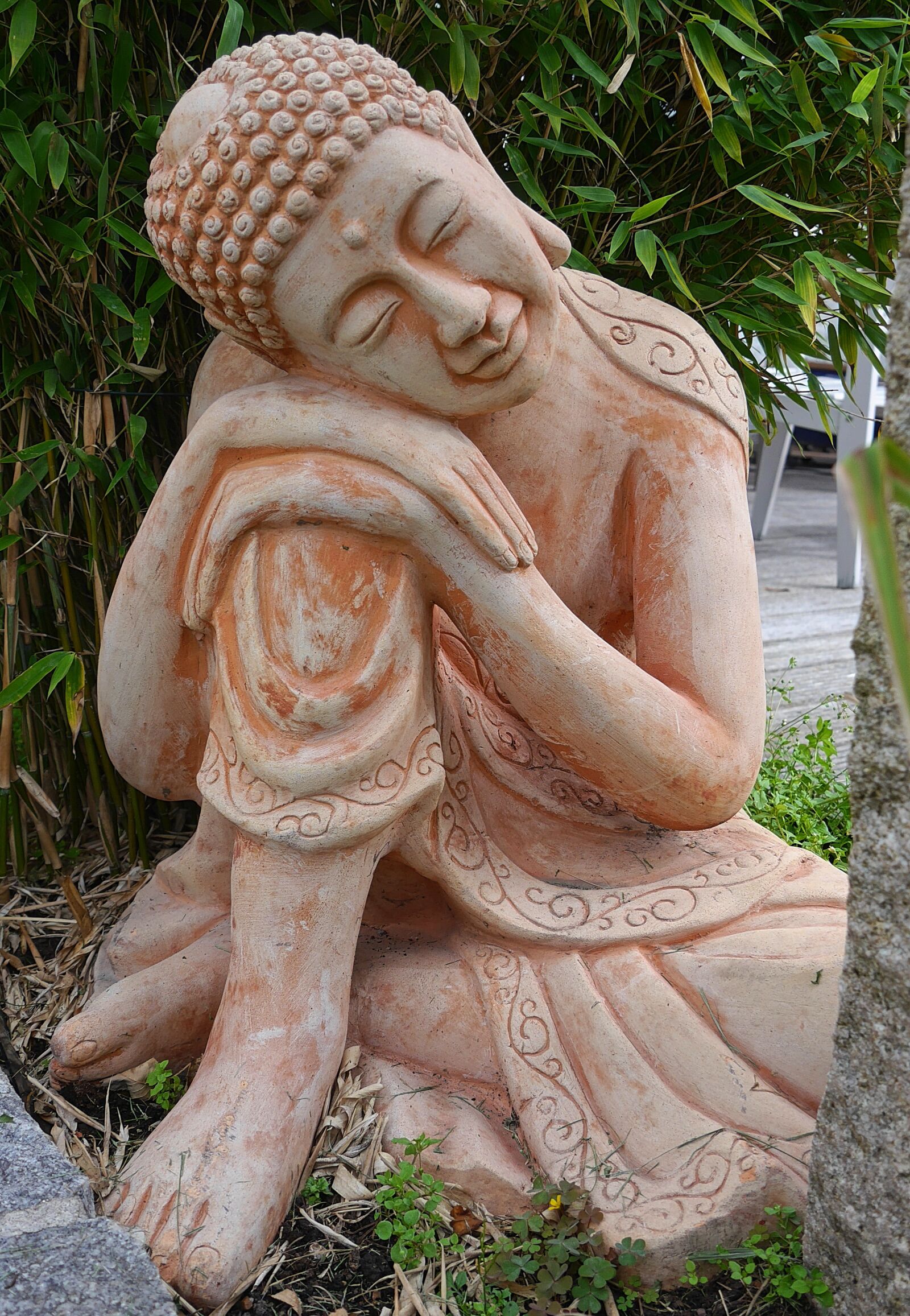 Panasonic Lumix DMC-G6 sample photo. Garden figurines, clay figure photography
