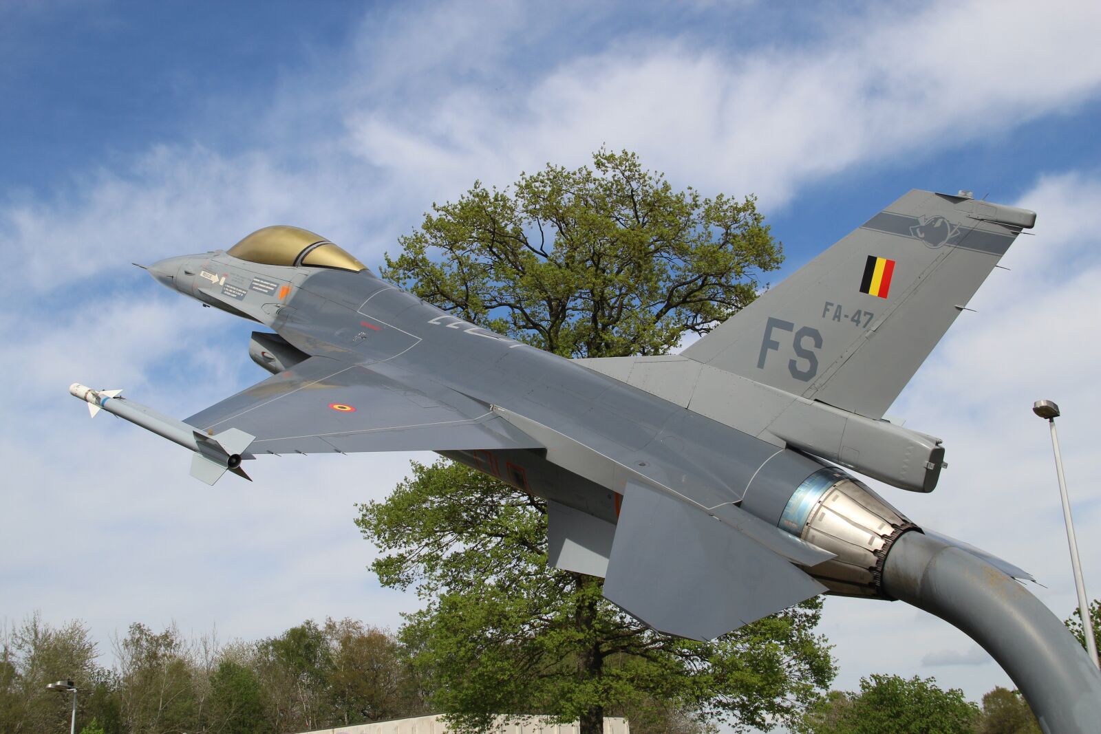 Canon EOS 600D (Rebel EOS T3i / EOS Kiss X5) sample photo. F16, belgian air force photography