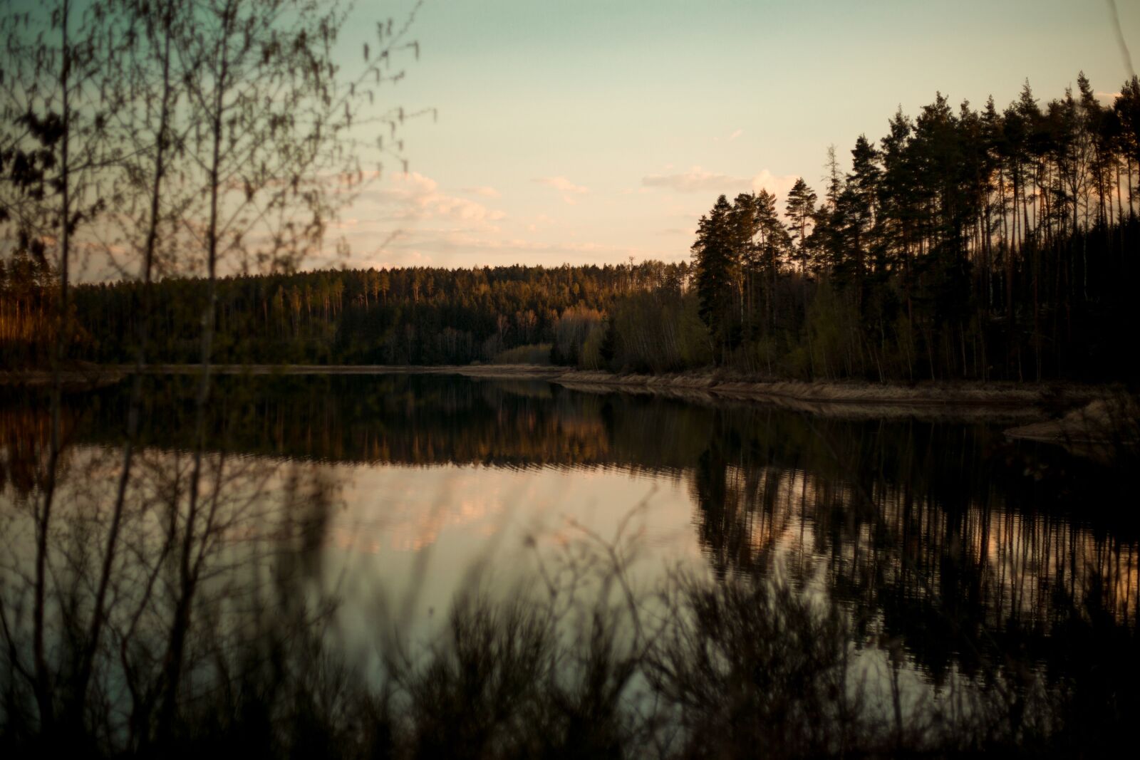 Canon EF 50mm F1.8 II sample photo. River, dam, water tank photography