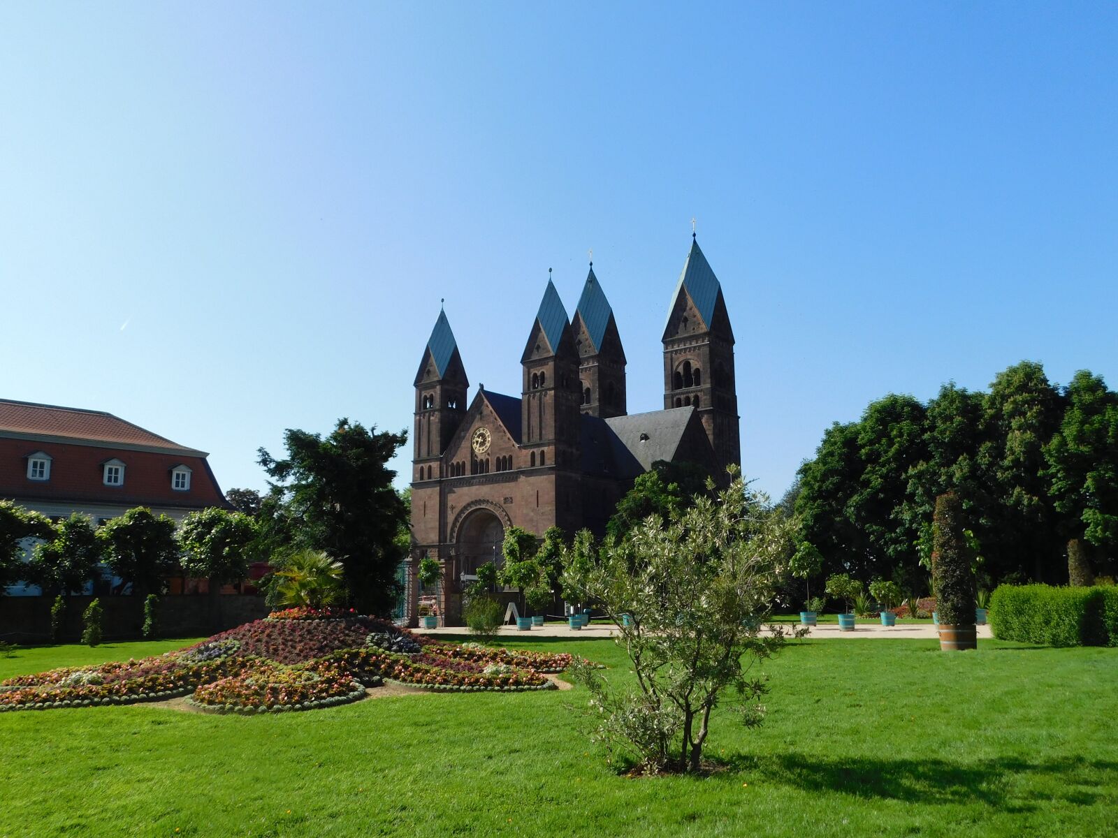 Nikon Coolpix B500 sample photo. Bad homburg, church, father's photography