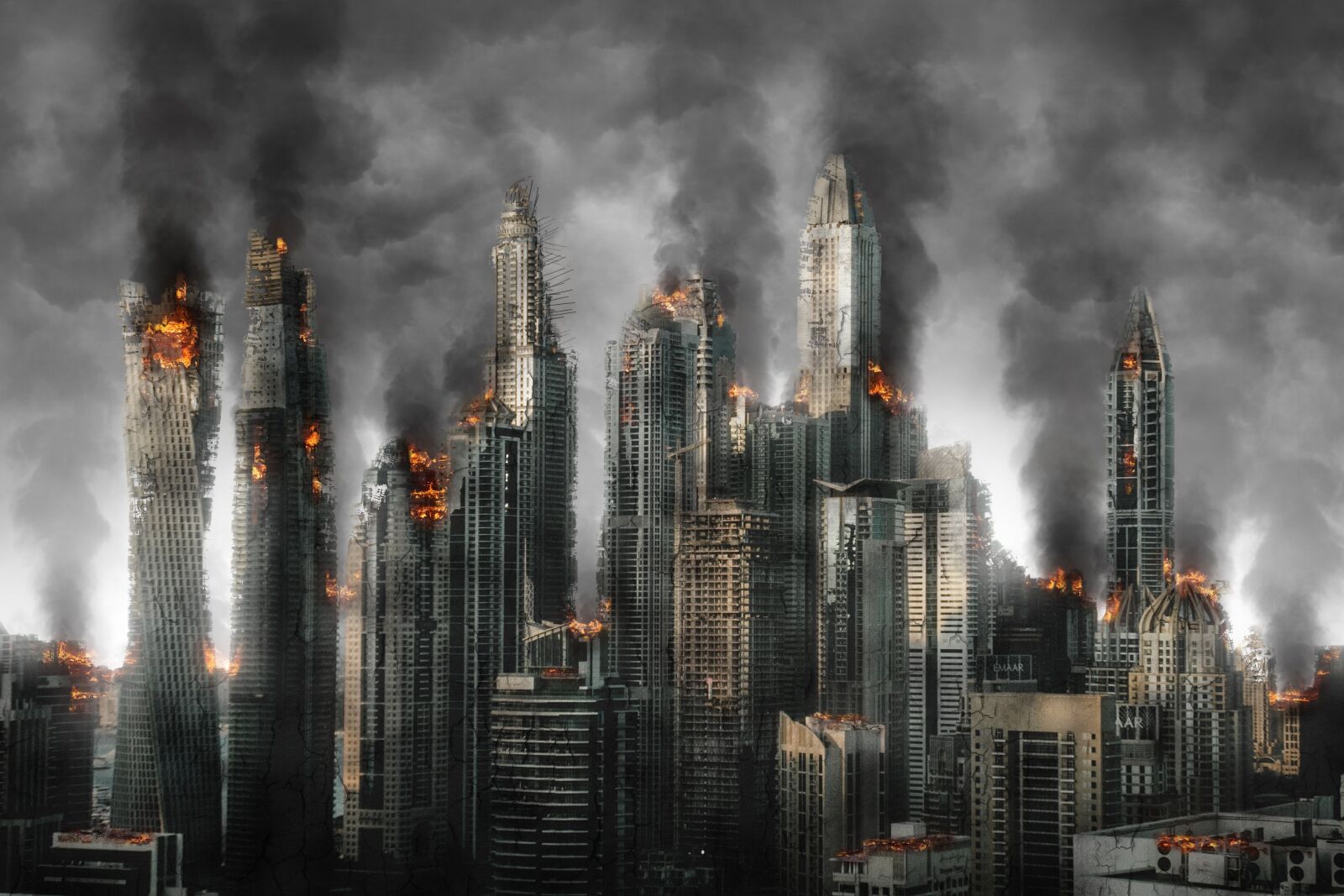 Canon EOS 7D Mark II sample photo. Armageddon, disaster, destruction photography