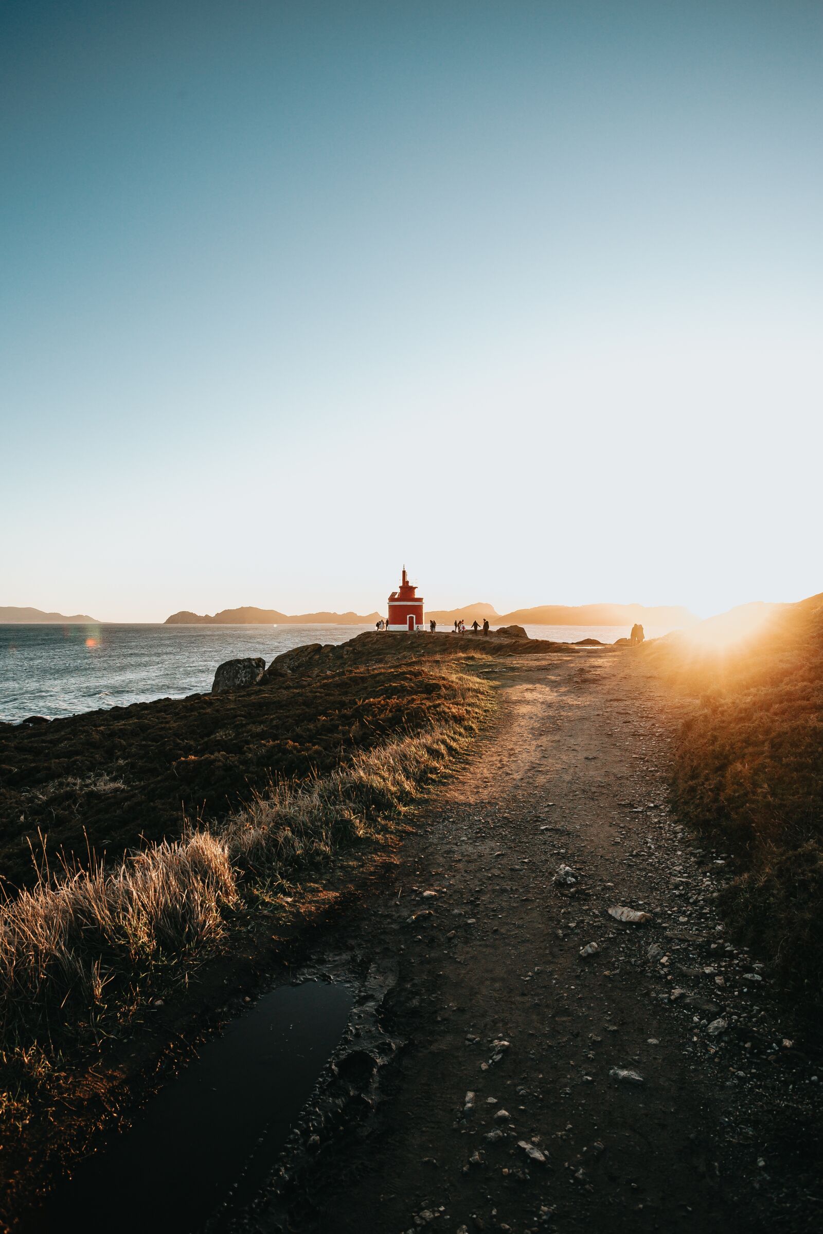 Canon EF 17-40mm F4L USM sample photo. Lighthouse, sunset, sea photography