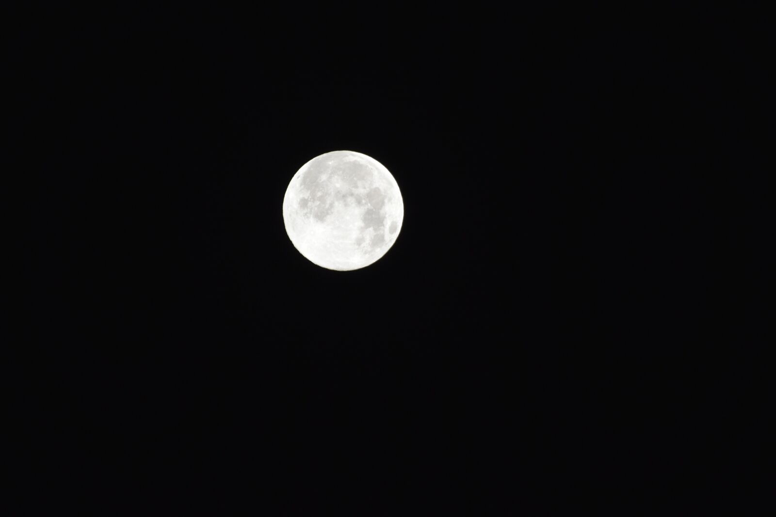 Nikon D7200 sample photo. Moon, full moon, night photography