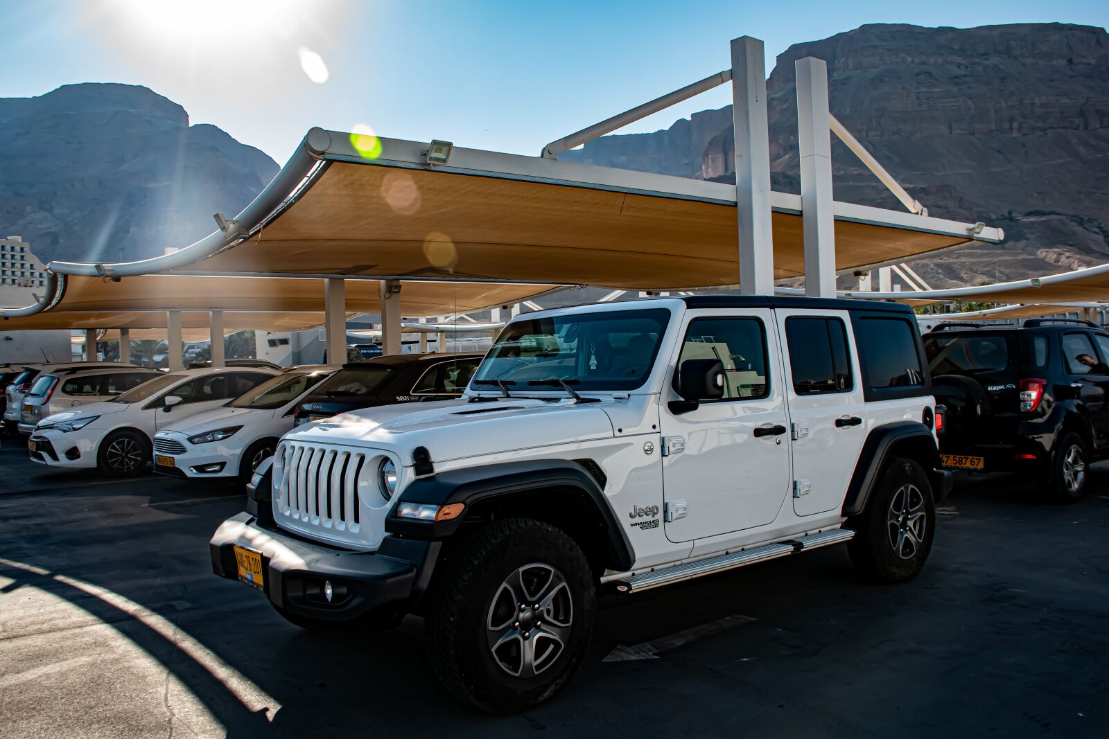 Nikon D5600 sample photo. Parking, typical, sunny photography