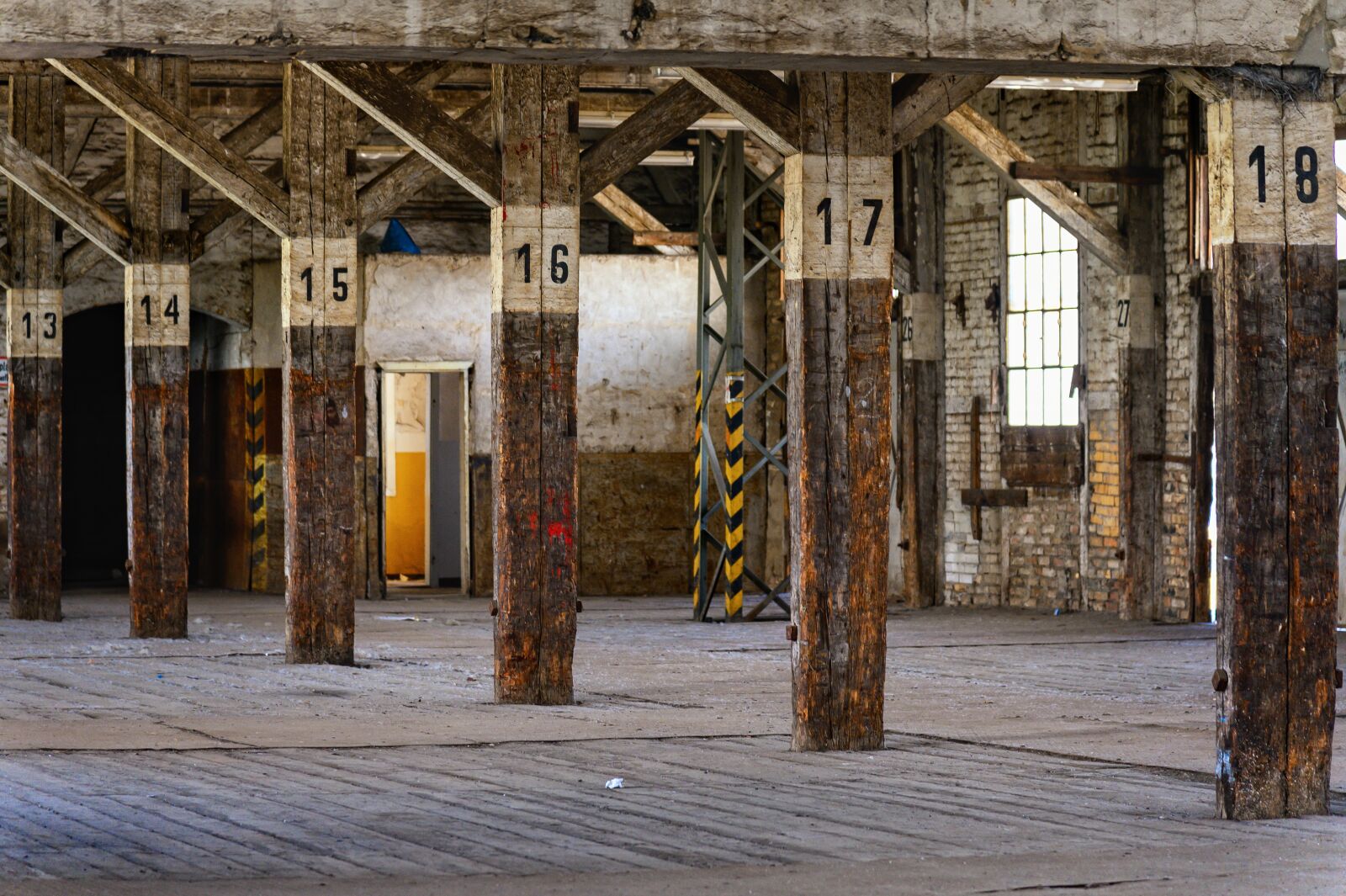 Nikon Z6 sample photo. Stock, hall, old photography
