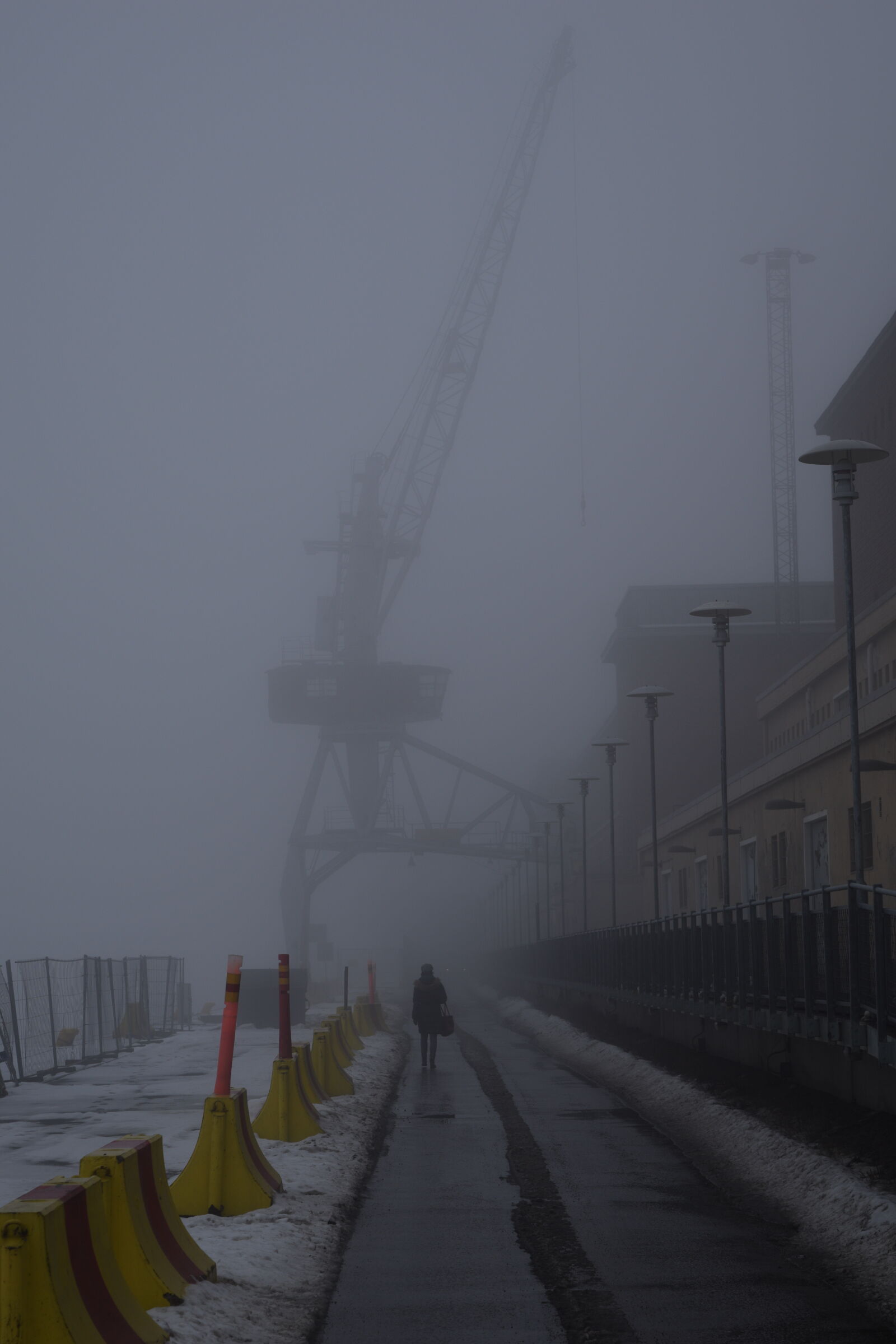 Nikon D3300 sample photo. Foggy harbour photography