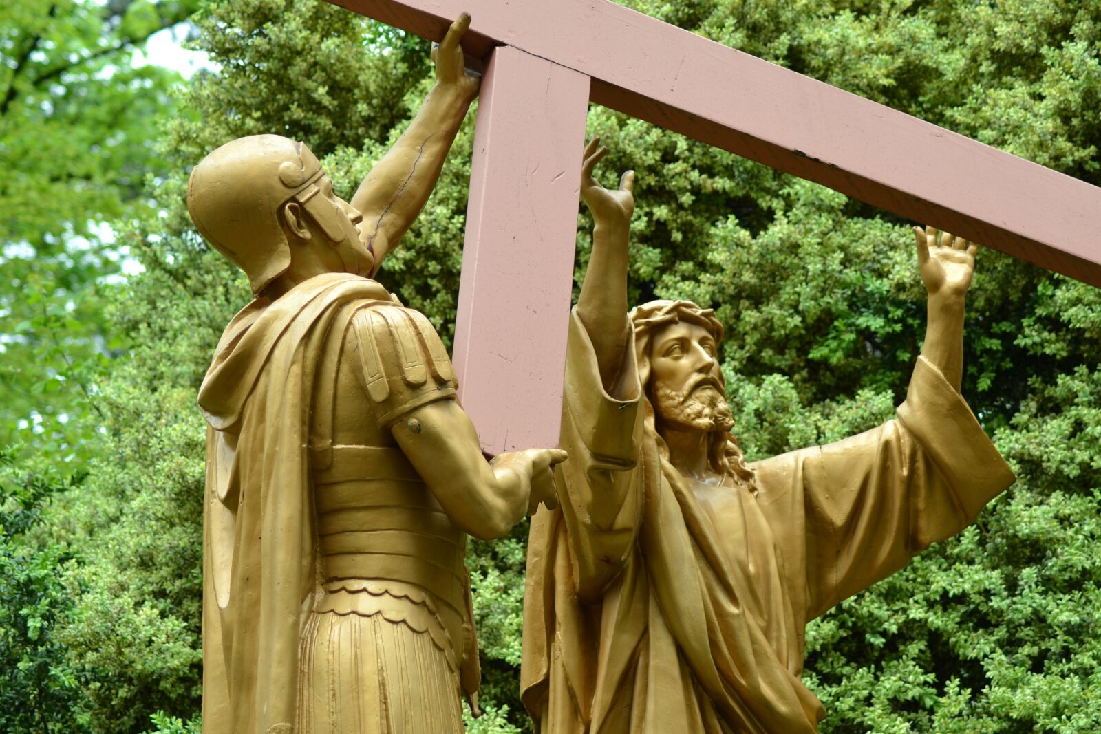 Nikon D3100 sample photo. Statues, people, two photography