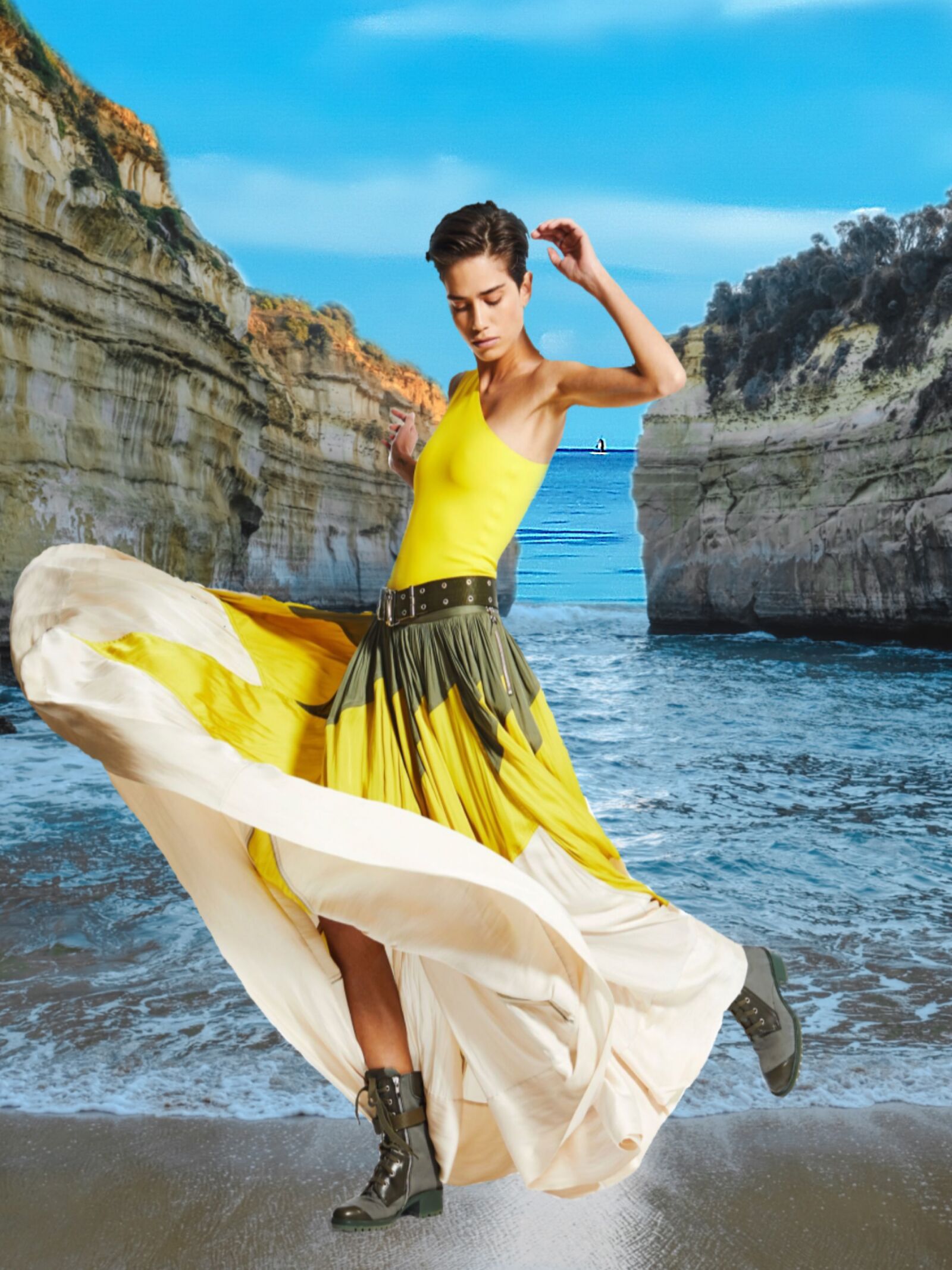 Samsung Galaxy J7 Pro sample photo. Yellow, fashion, woman photography