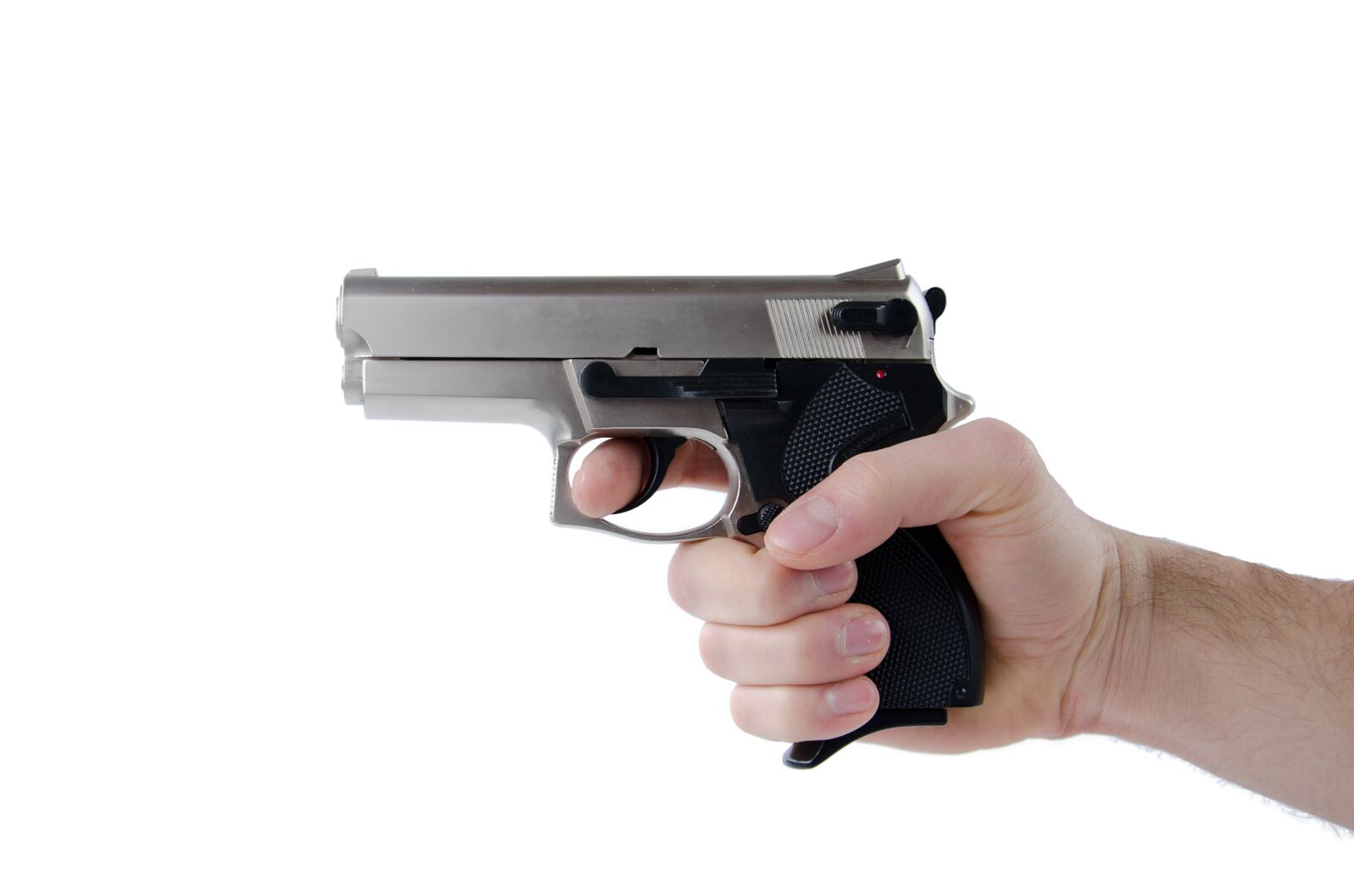 Nikon D5100 sample photo. Hand, pistol, security photography