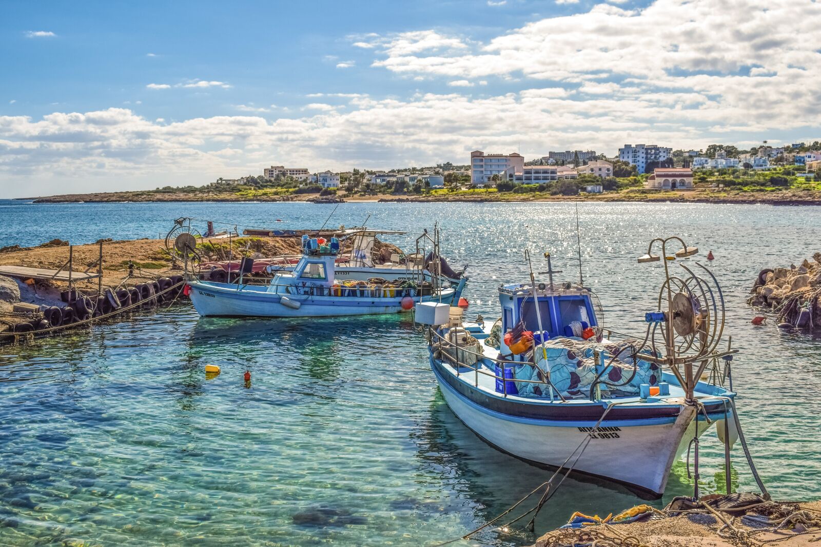 Nikon D3300 sample photo. Cyprus, protaras, fishing shelter photography