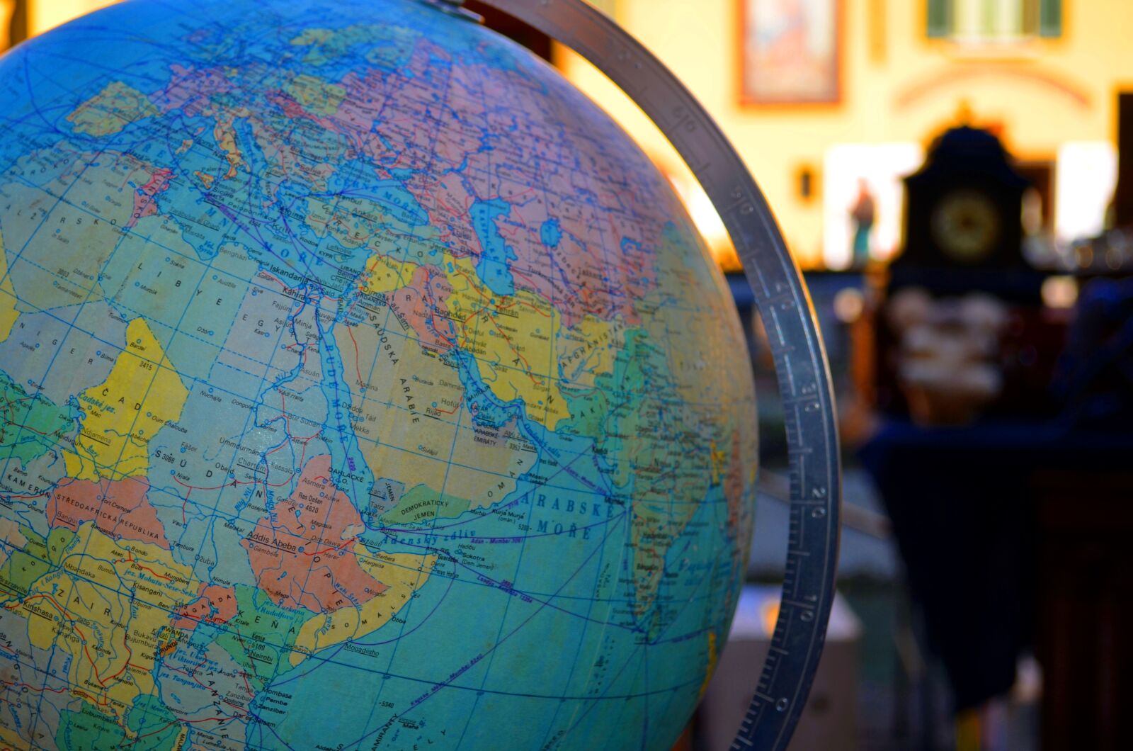 Nikon D5100 sample photo. Map of the world photography