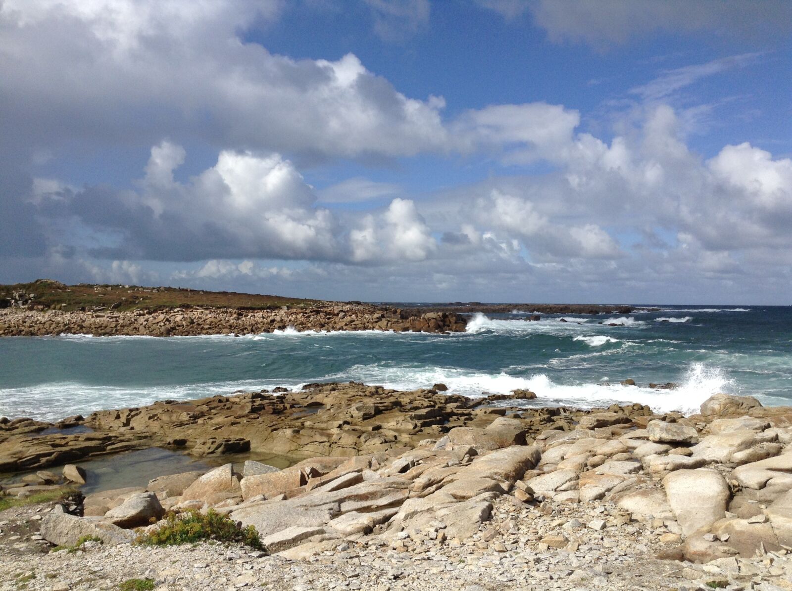 Apple iPad mini sample photo. Brittany, coast, sea photography