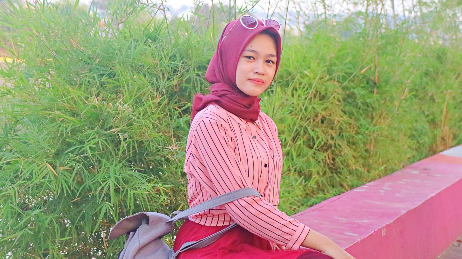 Canon EOS M3 sample photo. Hijab, girl, ramadhan photography