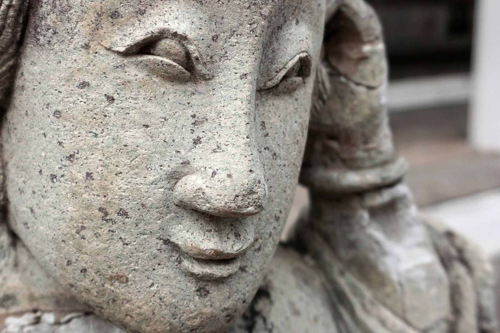 Sony a6000 sample photo. Face, woman, statue photography
