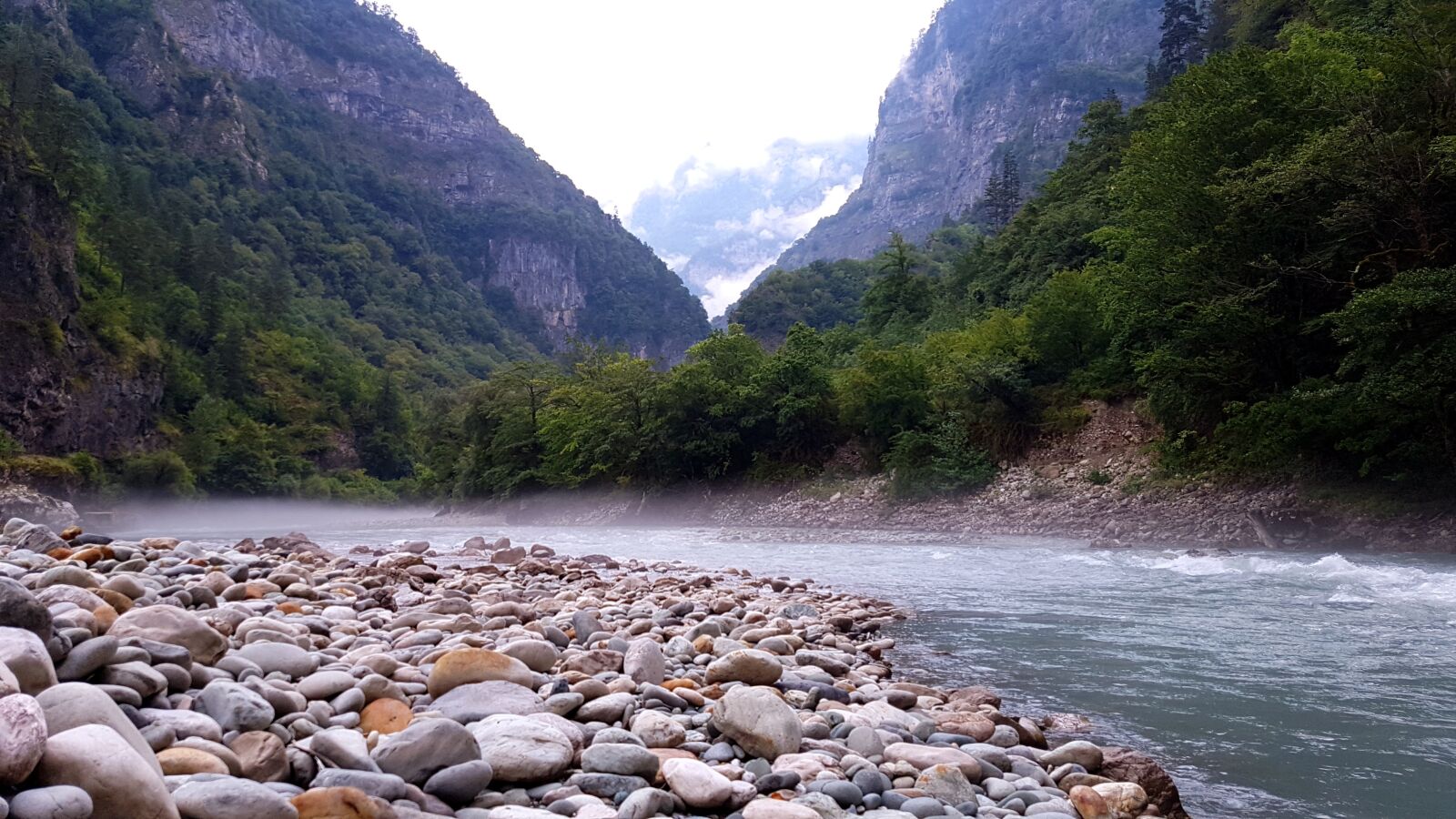 Samsung Galaxy S7 sample photo. Nature, mountain river, mountains photography