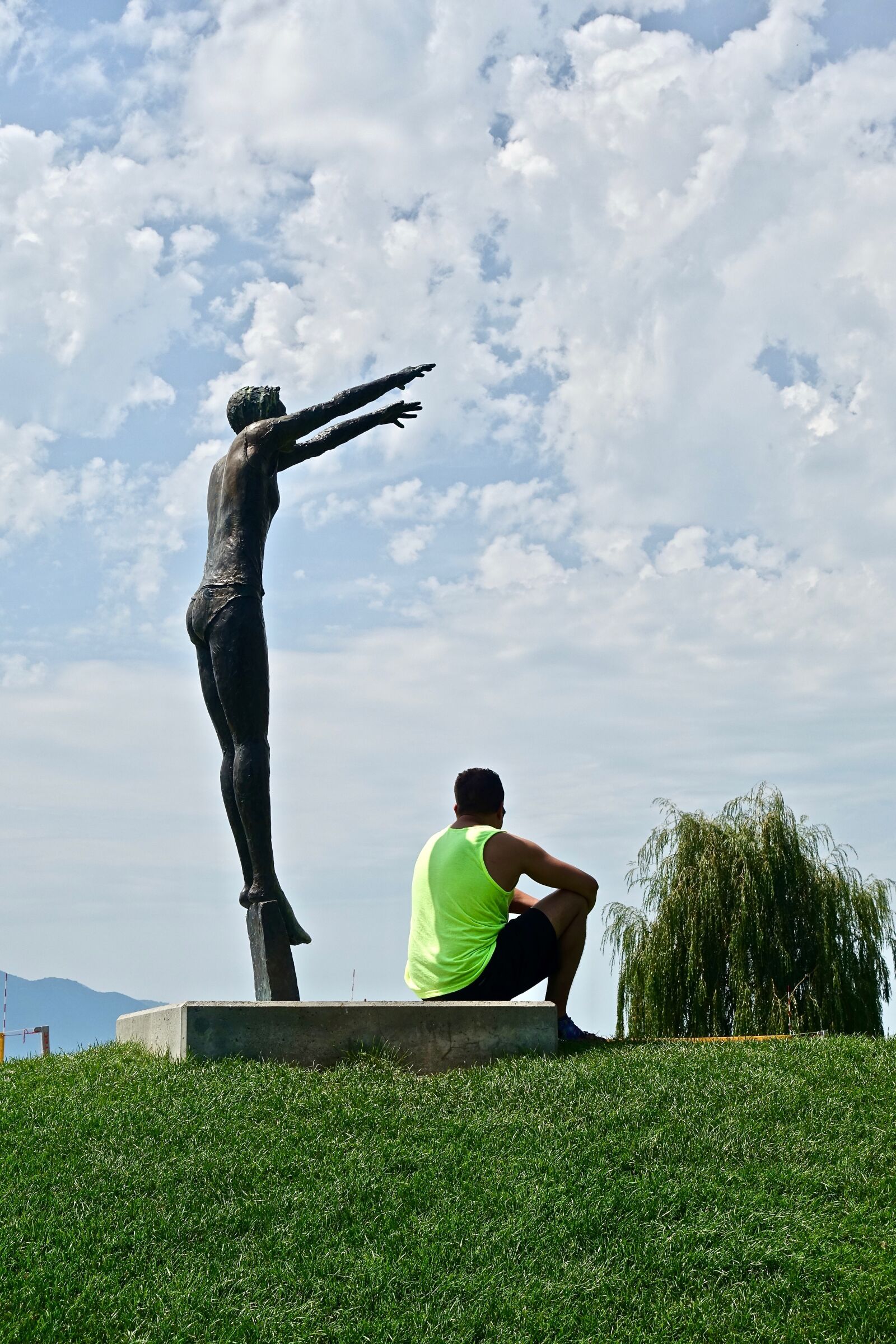 Sony Cyber-shot DSC-RX100 III sample photo. Statue, resting, symbol photography