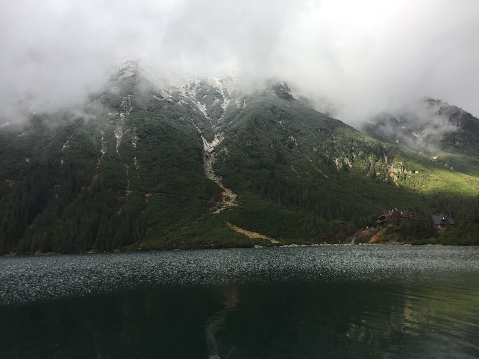 Apple iPhone 6 sample photo. Buried, morskie oko, mountains photography