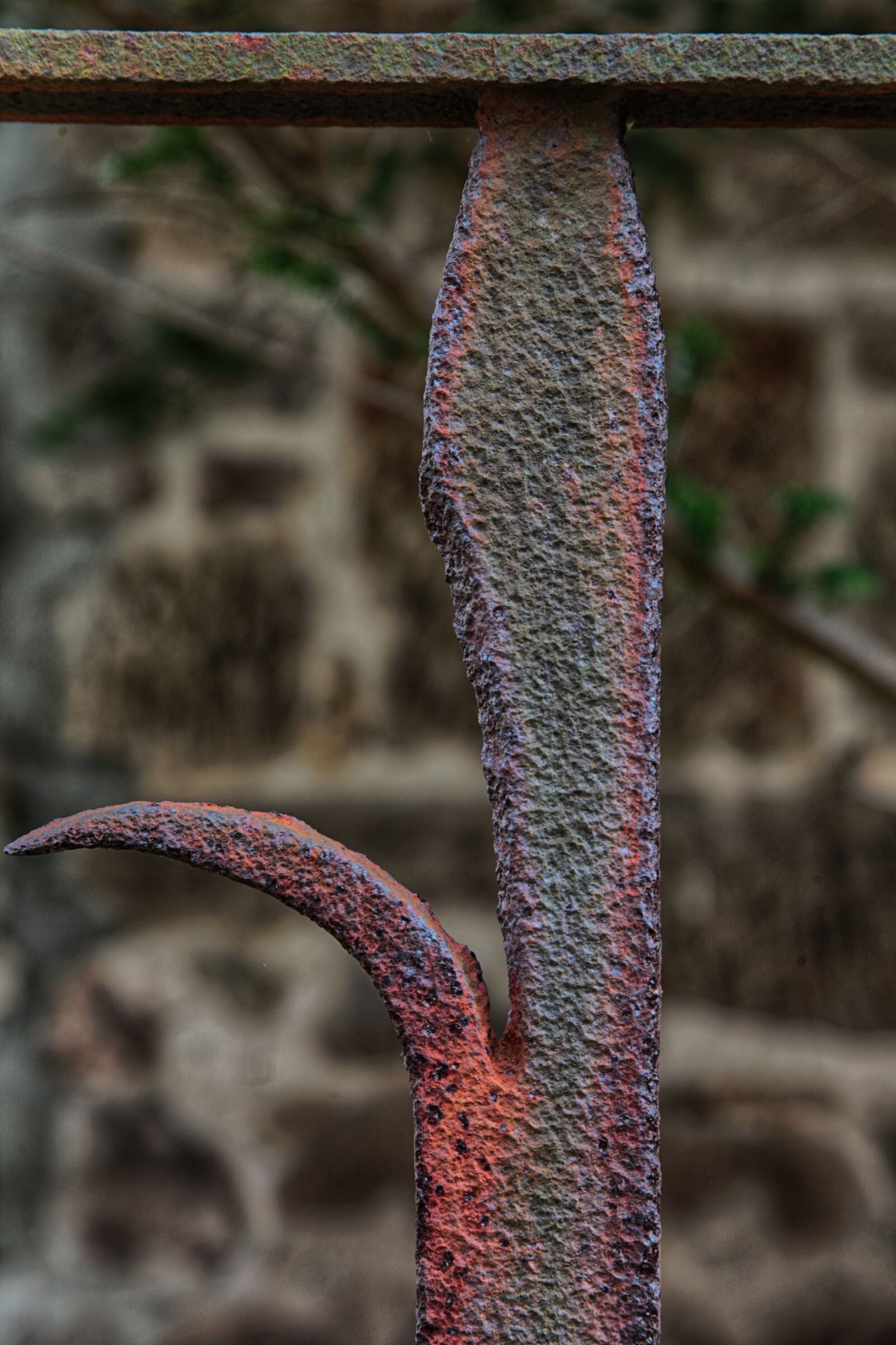 Canon EOS 5D Mark II sample photo. Wrought iron, fence, iron photography