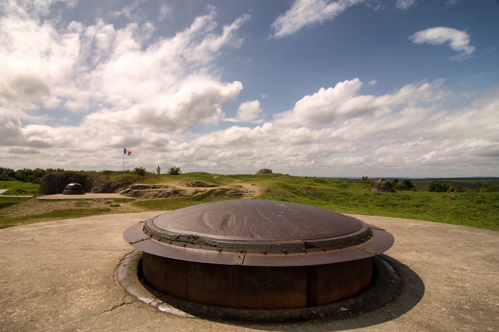 Nikon D70 sample photo. Thin, france, fort douamont photography