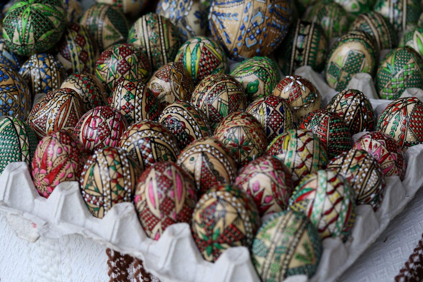Canon EF-S 60mm F2.8 Macro USM sample photo. Eggs, pasta, decorated photography