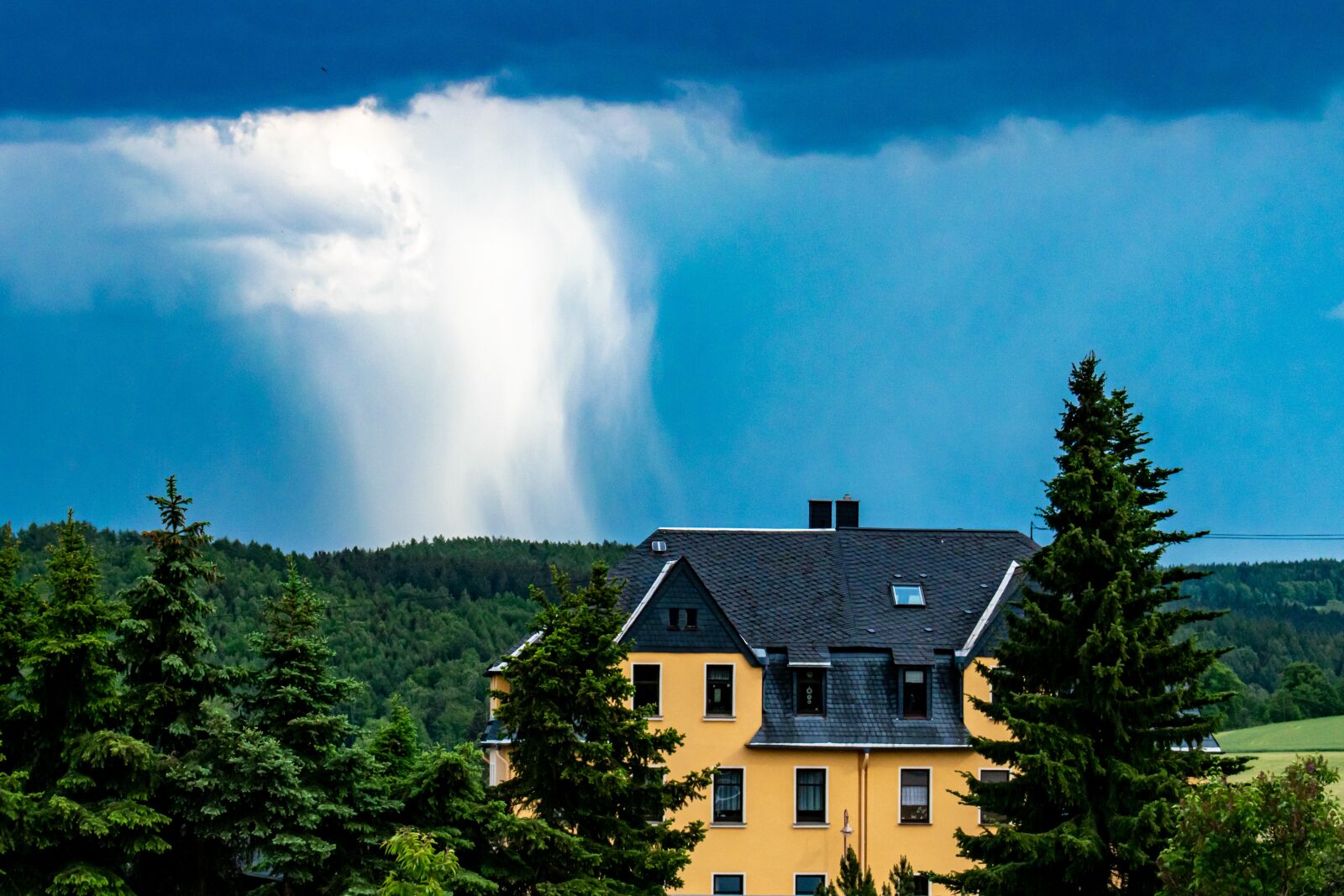 Nikon D5300 sample photo. Thunderstorm, mood, clouds photography