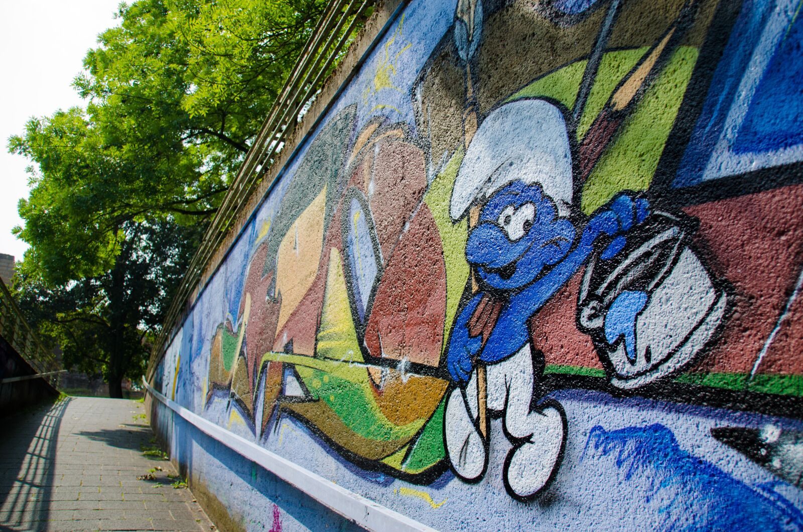 Nikon D5100 sample photo. Graffiti, facade, hauswand photography