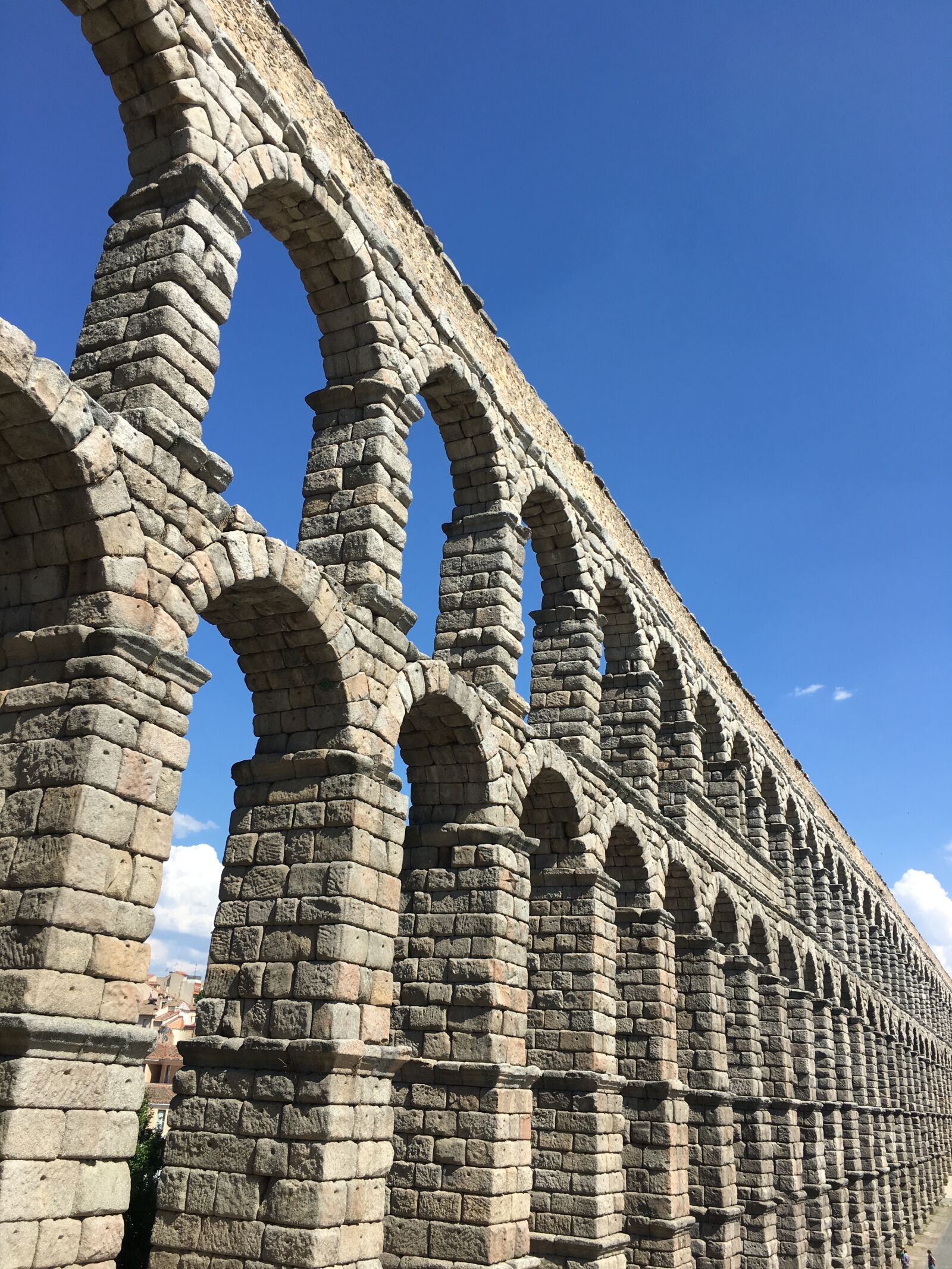 Apple iPhone 6s sample photo. Monument, aqueduct, segovia photography