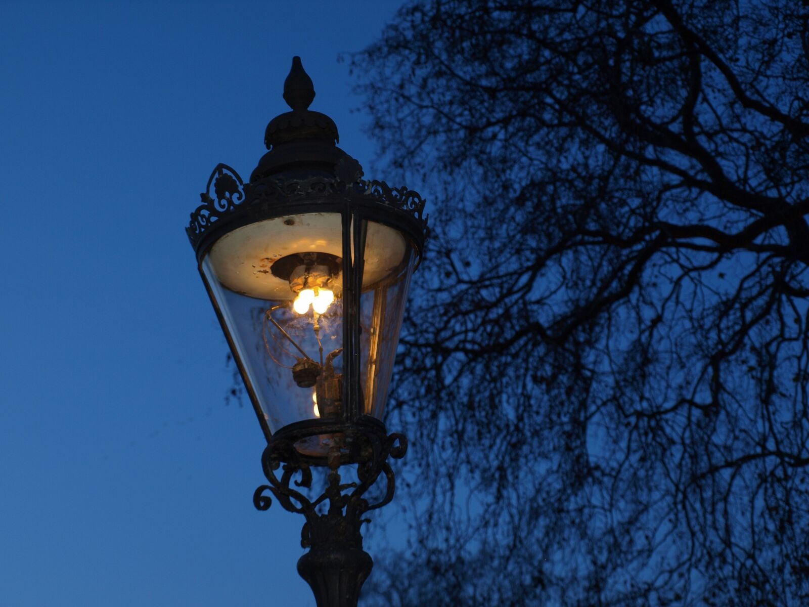 Olympus E-510 (EVOLT E-510) sample photo. London, night, lantern photography