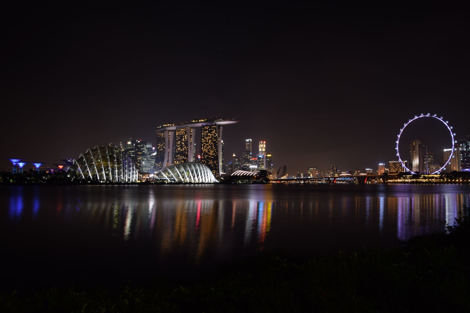 Nikon D5300 sample photo. Singapore river, garden by photography