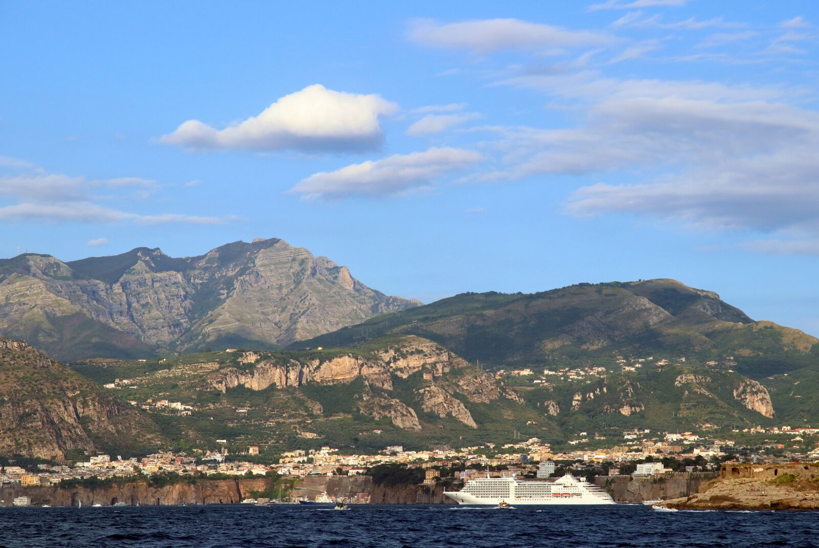 Canon EOS 80D sample photo. Mediterranean, cruise ship, campania photography