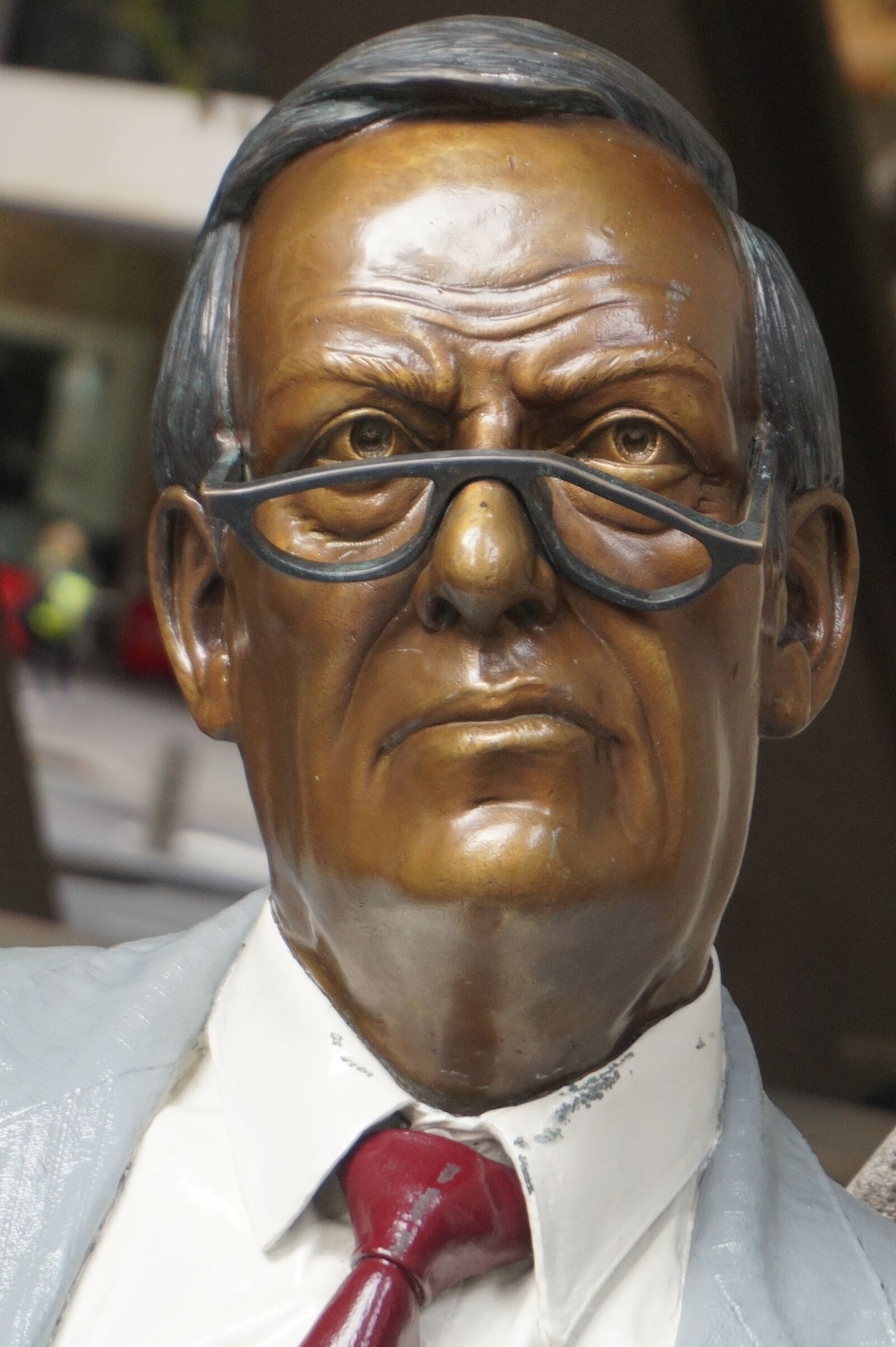 Sony Alpha a5000 (ILCE 5000) sample photo. Statue, sydney, banker photography