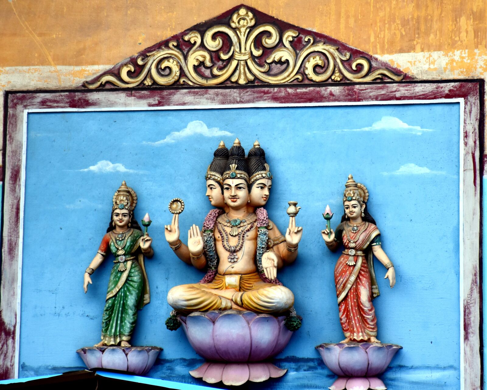 Nikon D5500 sample photo. Brahma, madurai, meenakshi amman photography