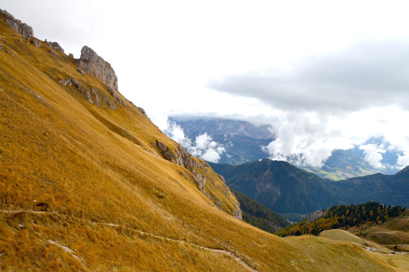 Nikon D3200 sample photo. Dolomites, mountains, sky photography