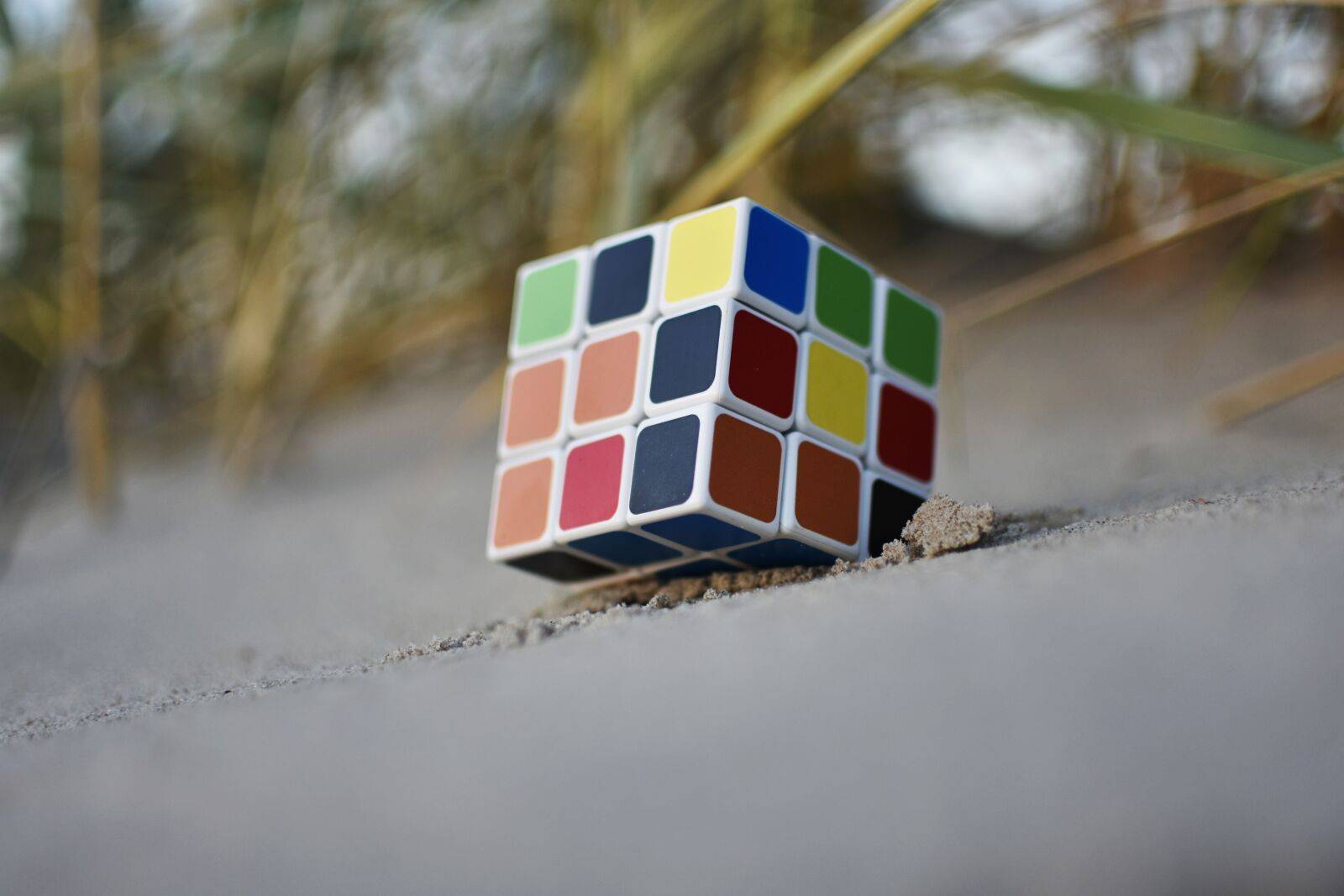 Nikon D7200 sample photo. Rubik's cube, hobby, puzzle photography