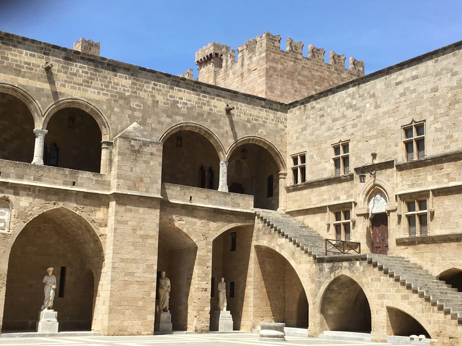 Apple iPhone 6s sample photo. Rhodes, castle, history photography