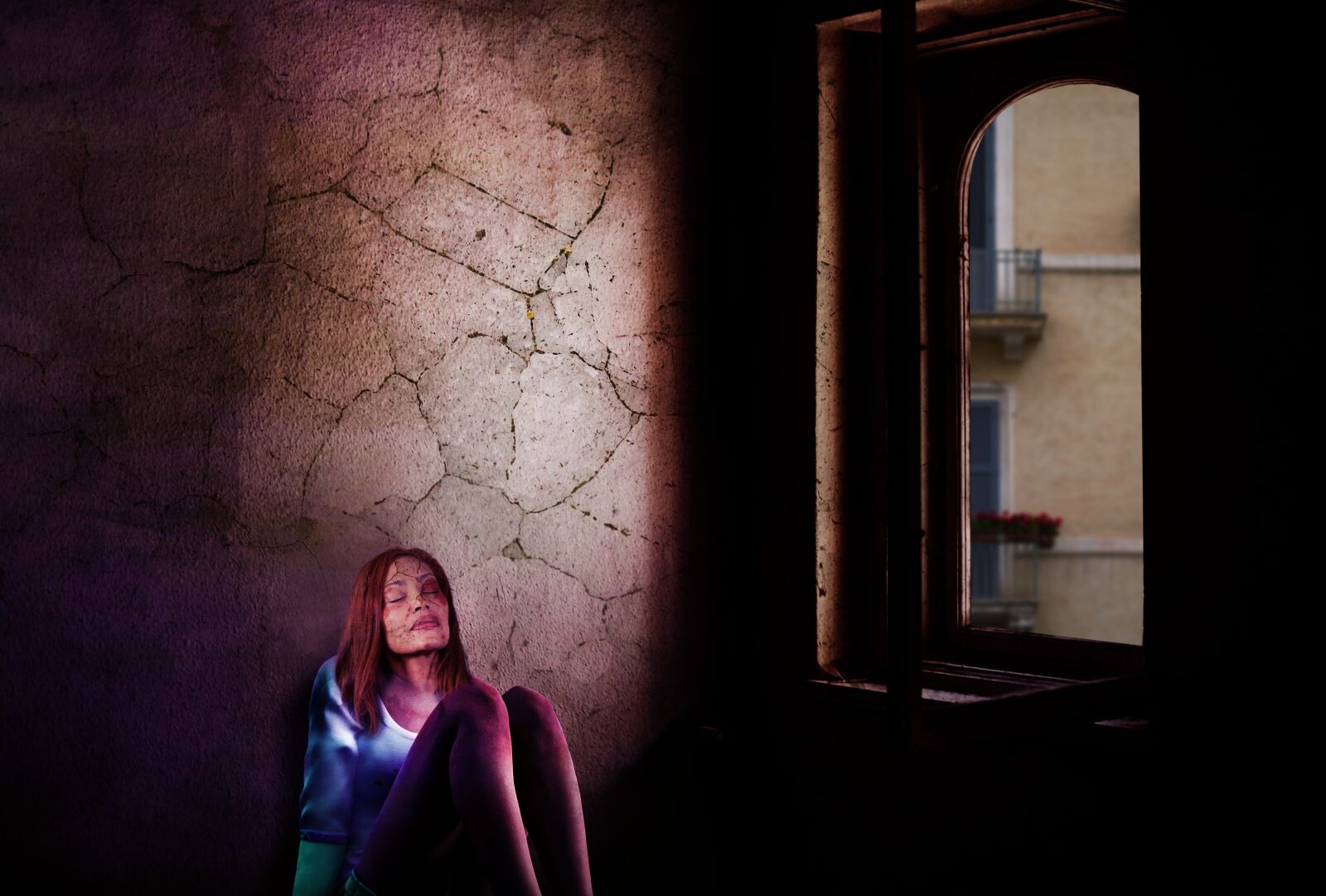 Nikon D5 sample photo. Woman, human, abuse photography