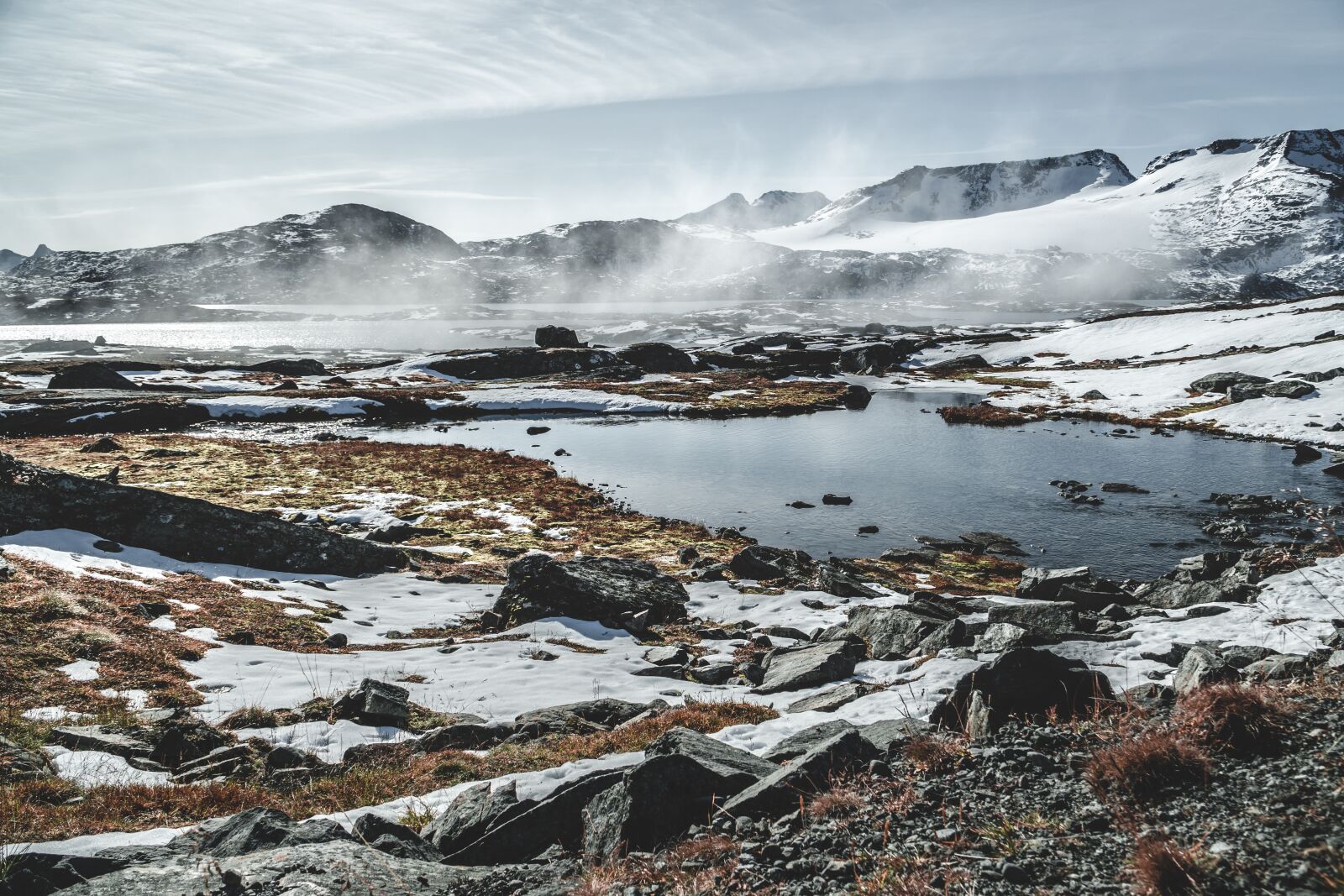 Sony a6000 + Sony E PZ 18-105mm F4 G OSS sample photo. Path, norway, landscape photography