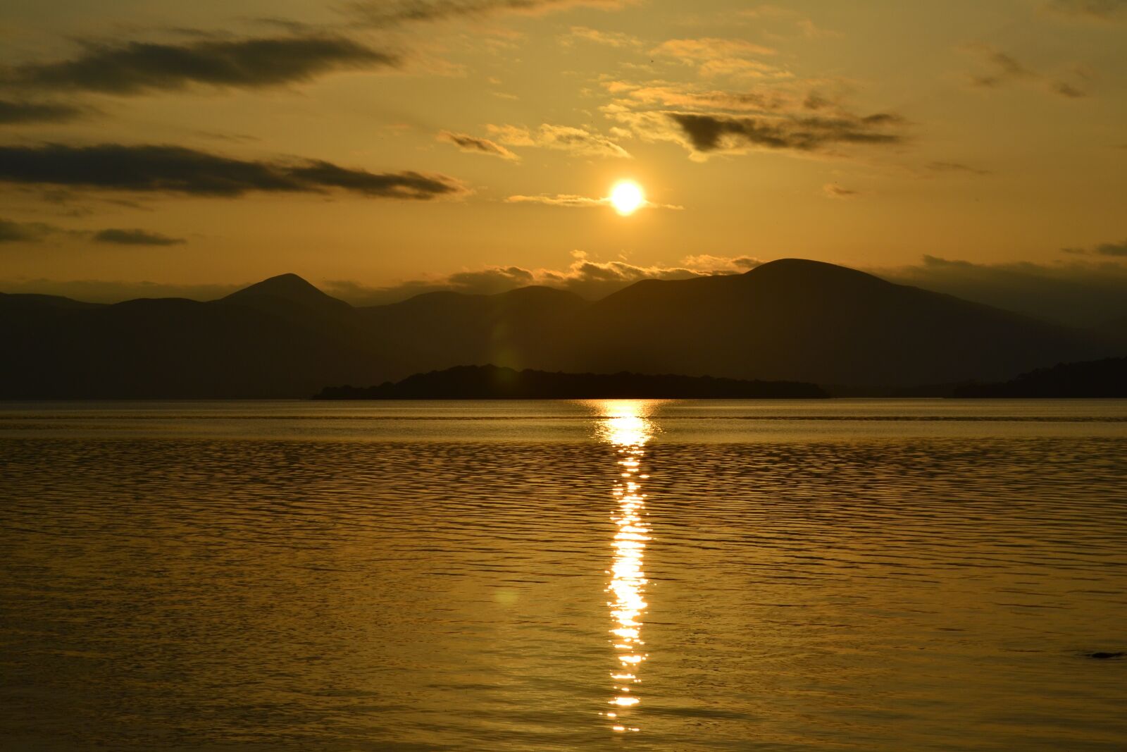 Nikon D3100 sample photo. Loch, lomond, scotland photography