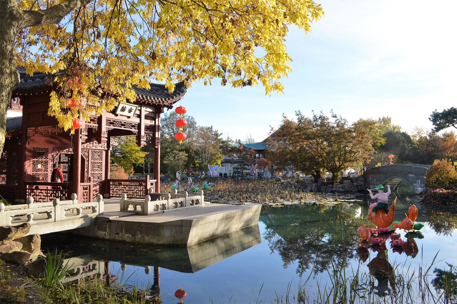 Nikon D3200 sample photo. Botanic garden, montreal, fall photography