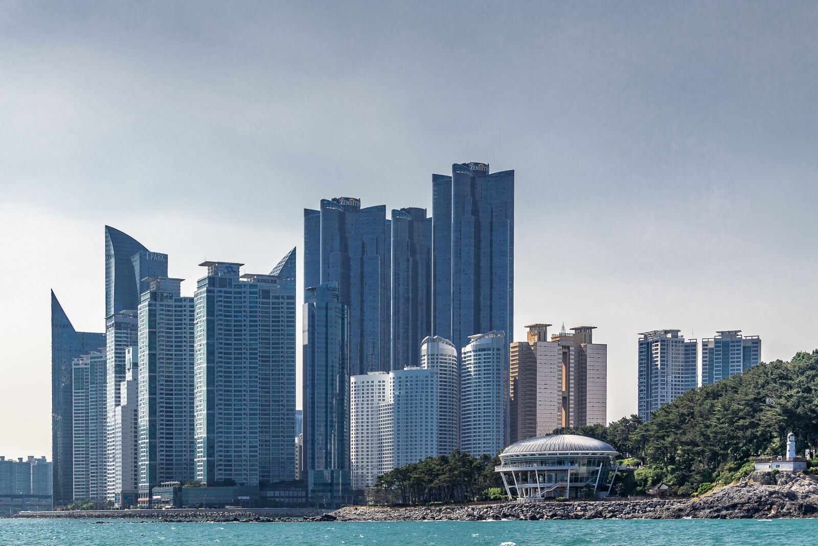 Nikon D3100 sample photo. Nuri flooring, haeundae beach photography