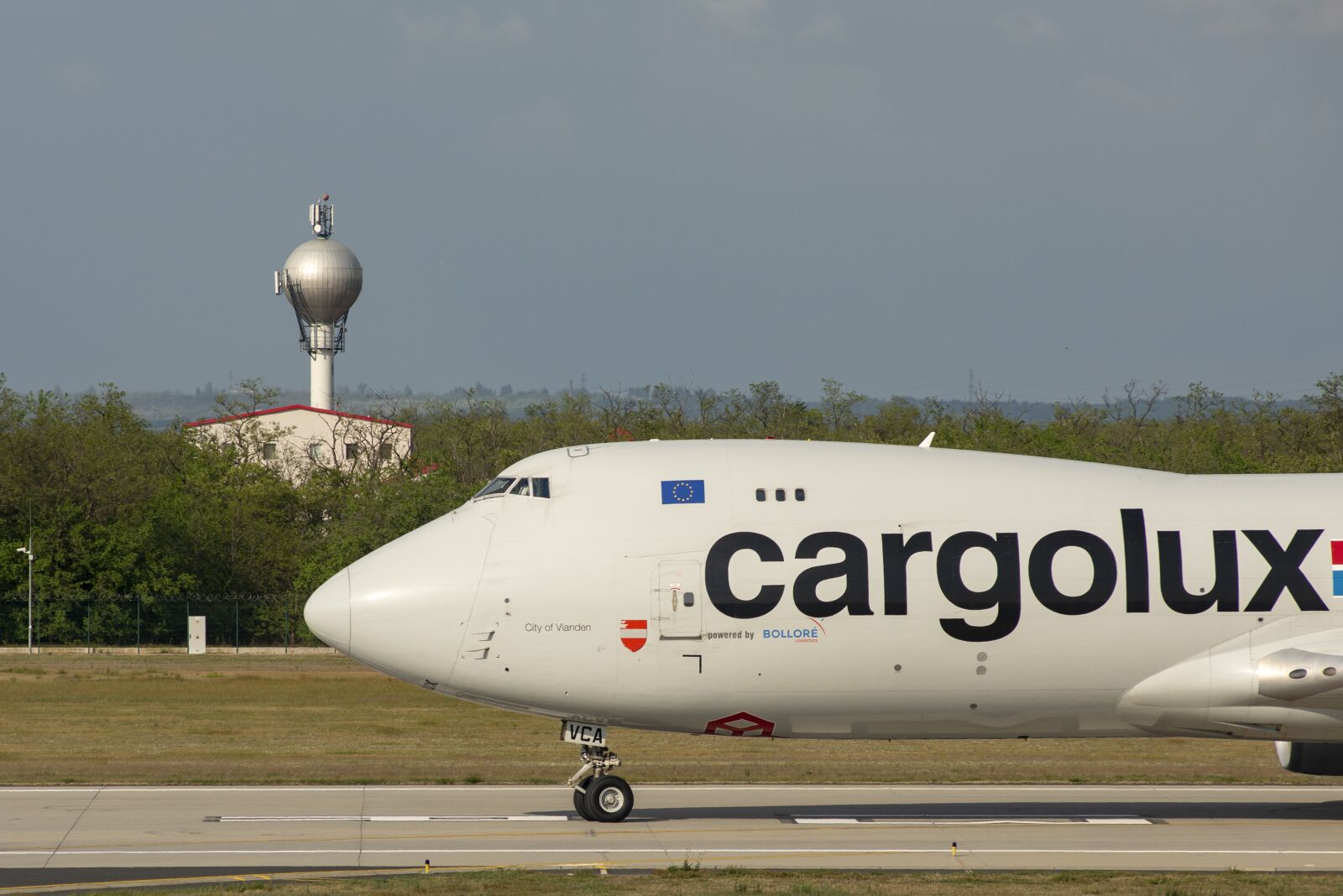 Nikon D810 sample photo. Cargolux, 747, aircraft photography