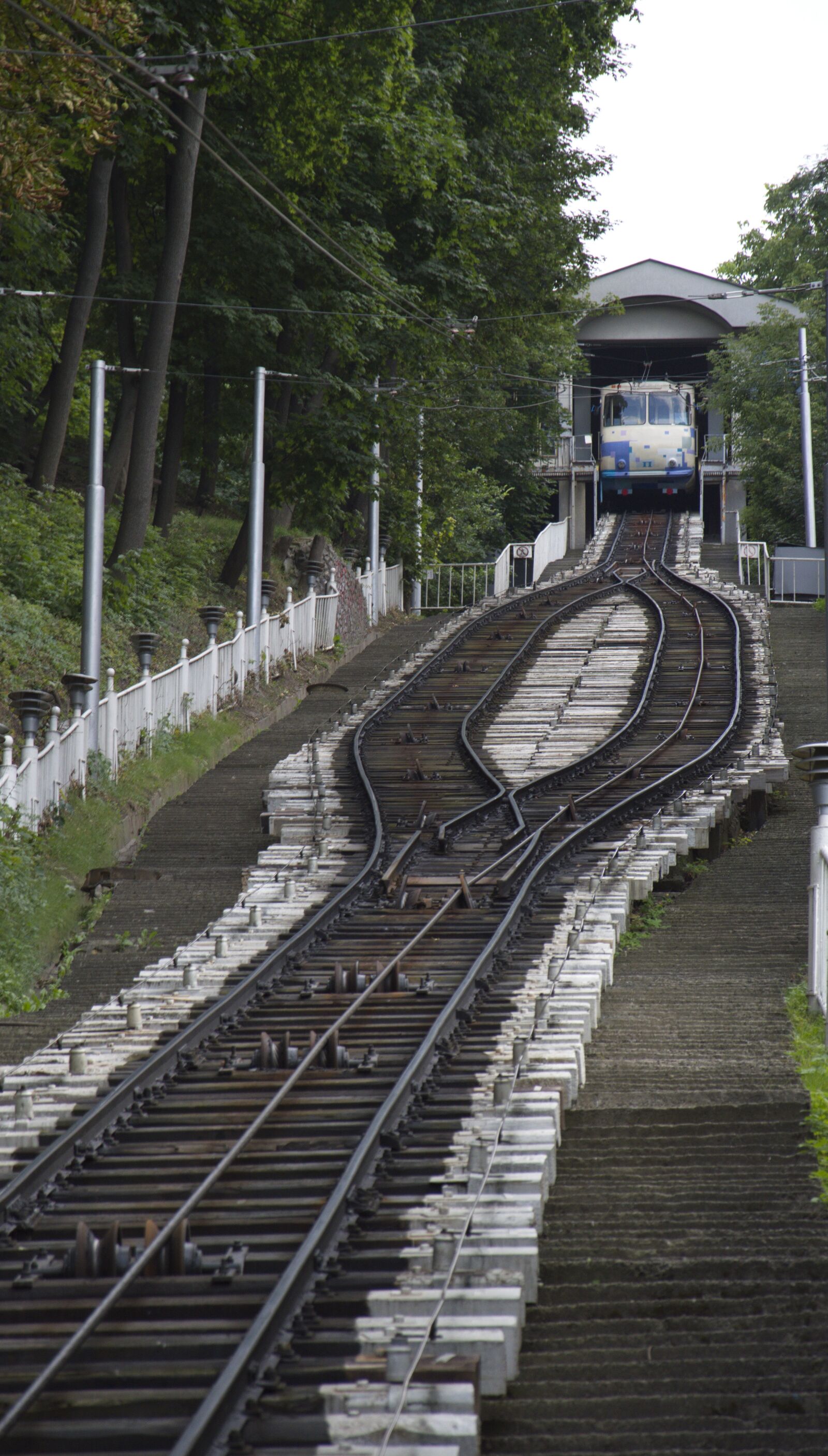 Nikon D3200 sample photo. The funicular, kiev, coming photography