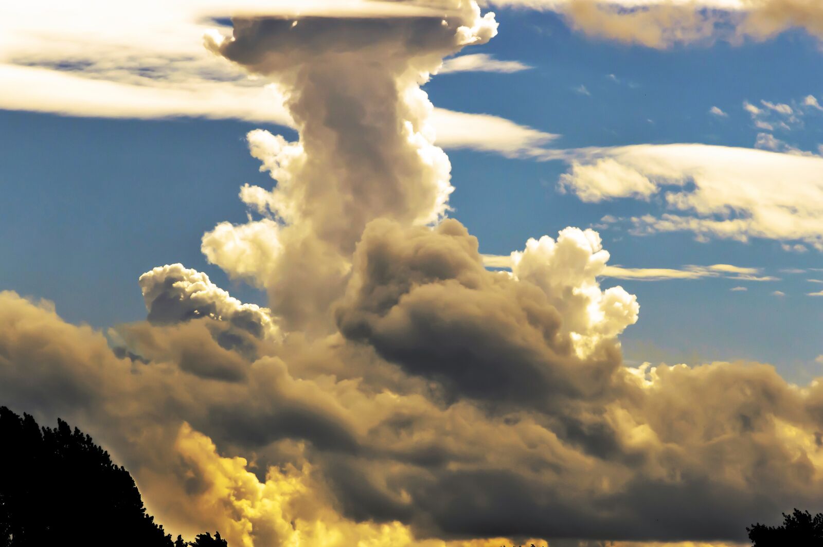 Nikon D3200 sample photo. Clouds, sky, dark clouds photography