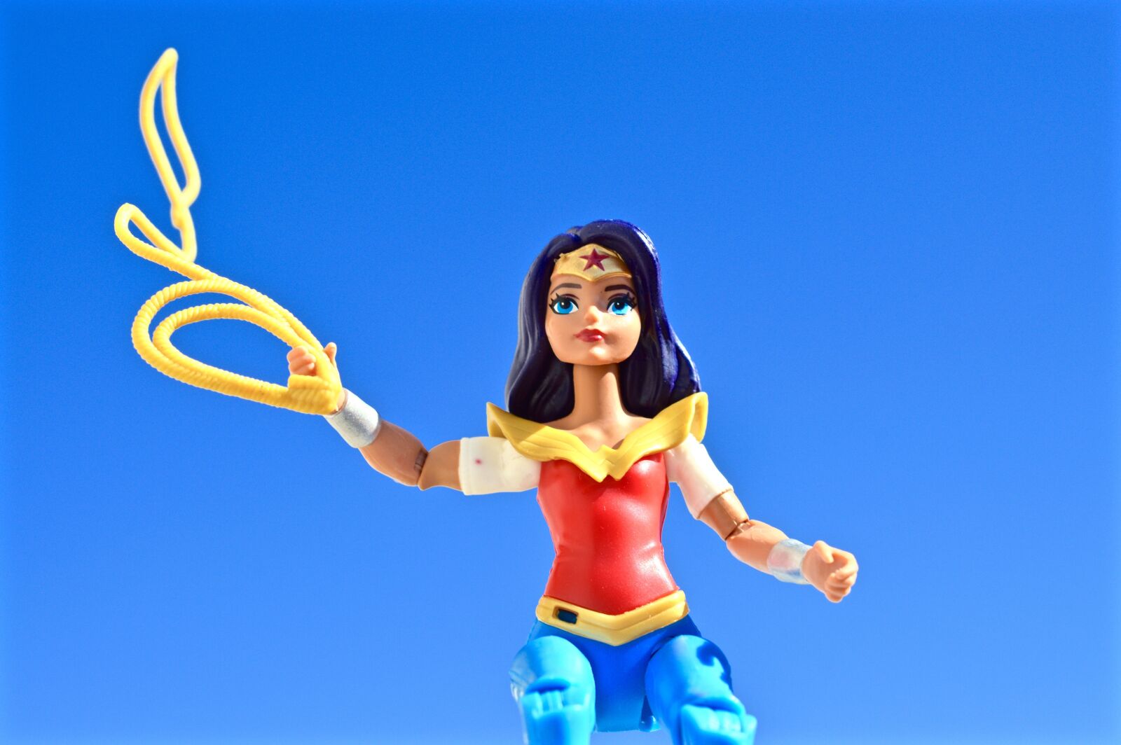 Nikon D3200 sample photo. Wonder woman, superhero, lasso photography