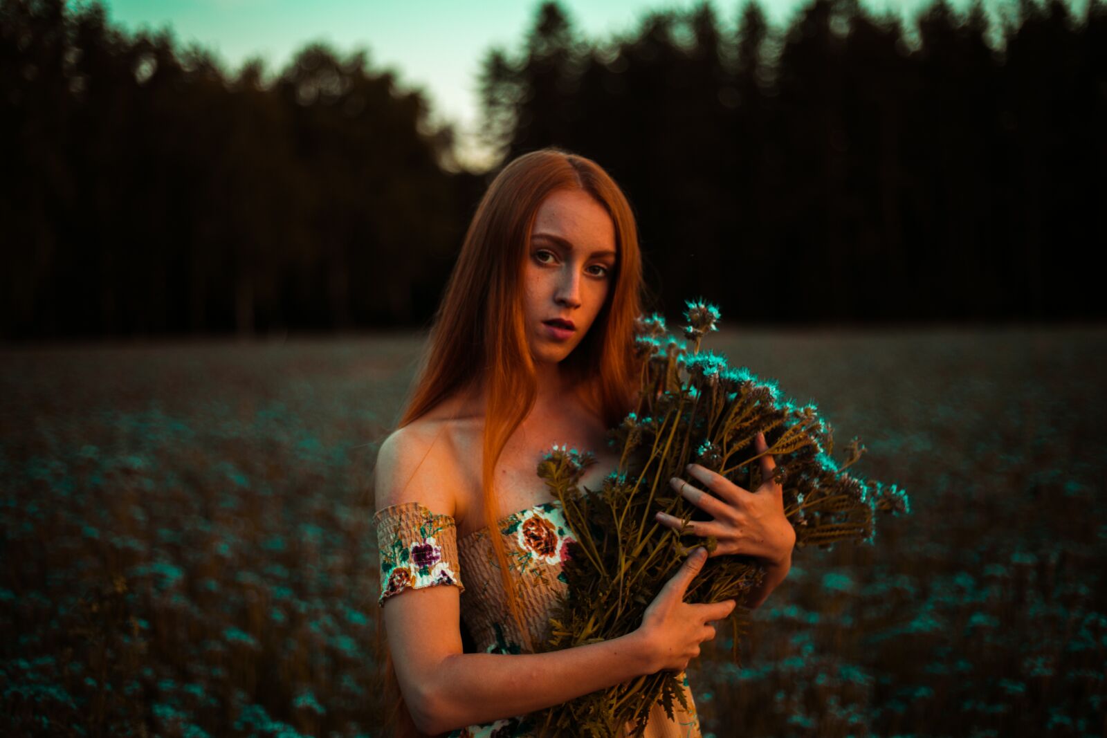 Canon EF 50mm F1.8 II sample photo. Girl, redhead, model photography