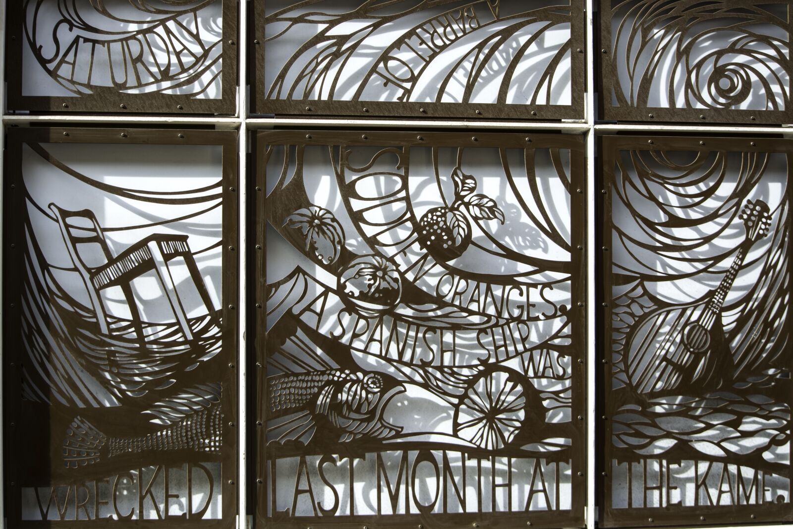 Nikon D5200 sample photo. Saturday, wrought-iron, panel photography