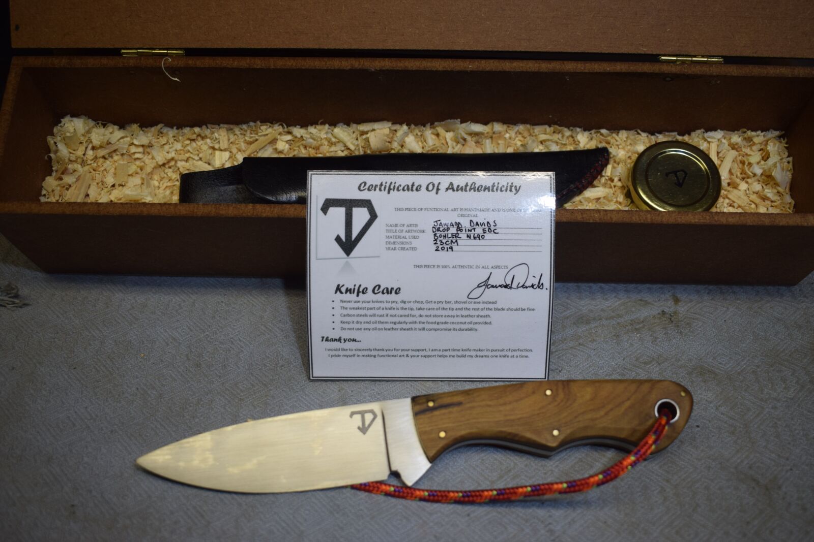 Nikon D3300 sample photo. Jdcustomknives, handmade, forged photography
