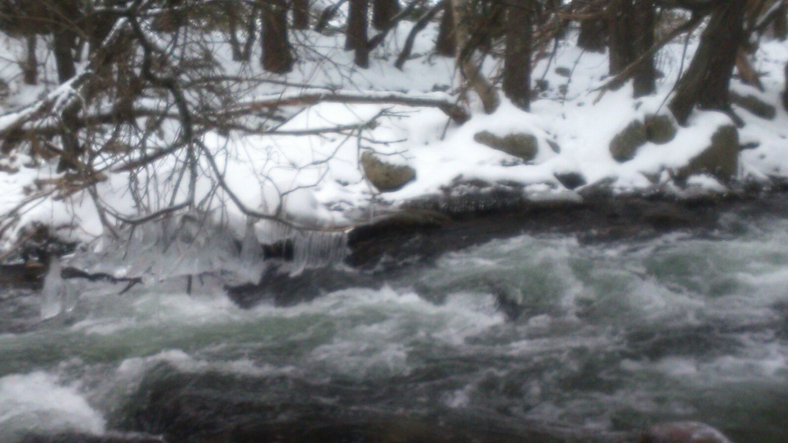 Sony Xperia M2 sample photo. Rio, snow, naturaleza photography