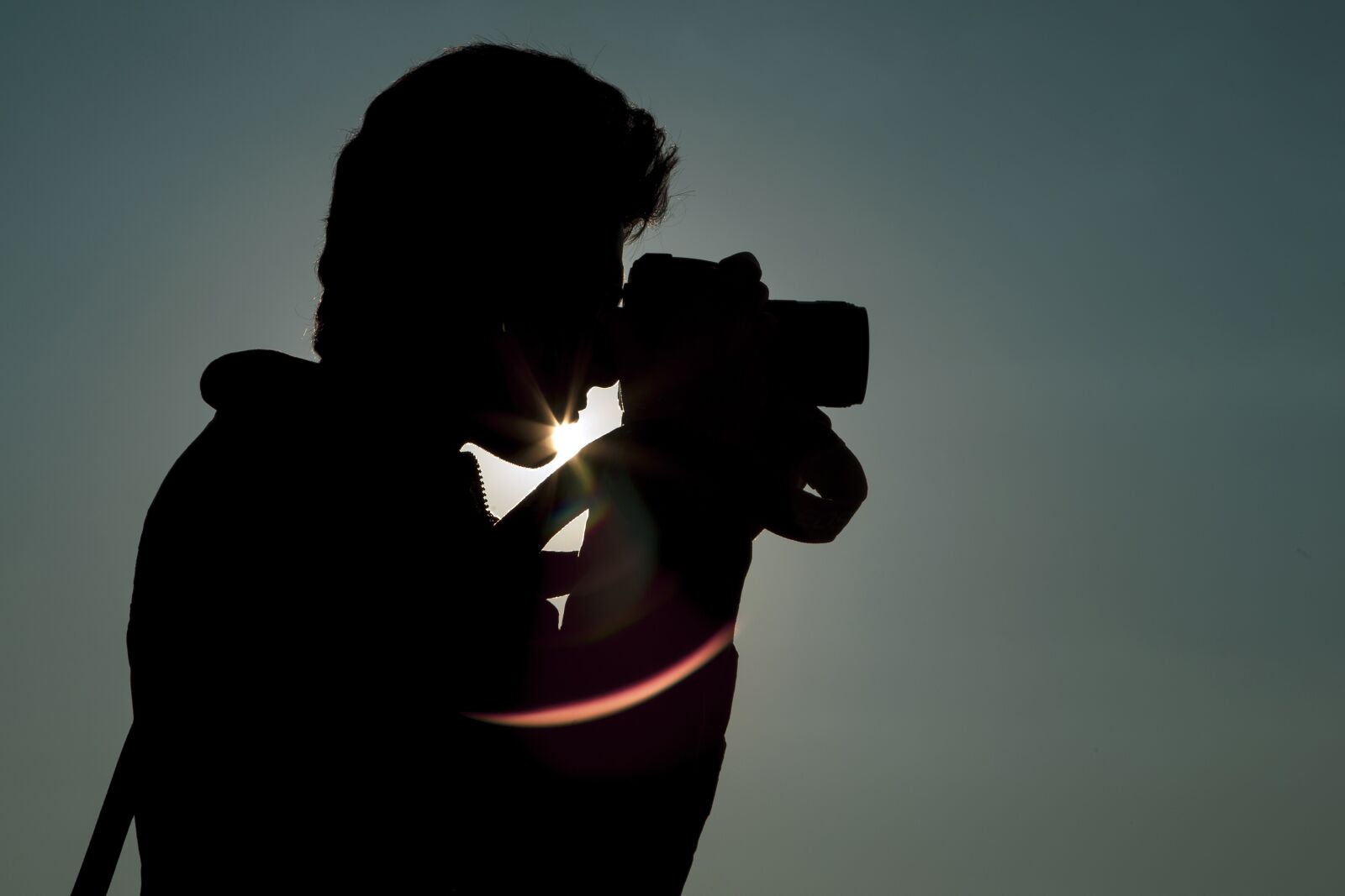 Canon EOS 6D + Canon EF 24-105mm F4L IS USM sample photo. Photographer, silhouette, camera photography